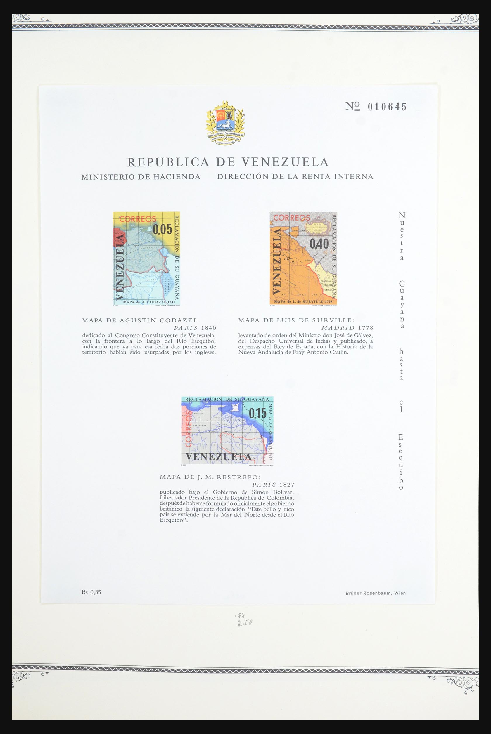 31554 049 - 31554 Venezuela 1859-1983.