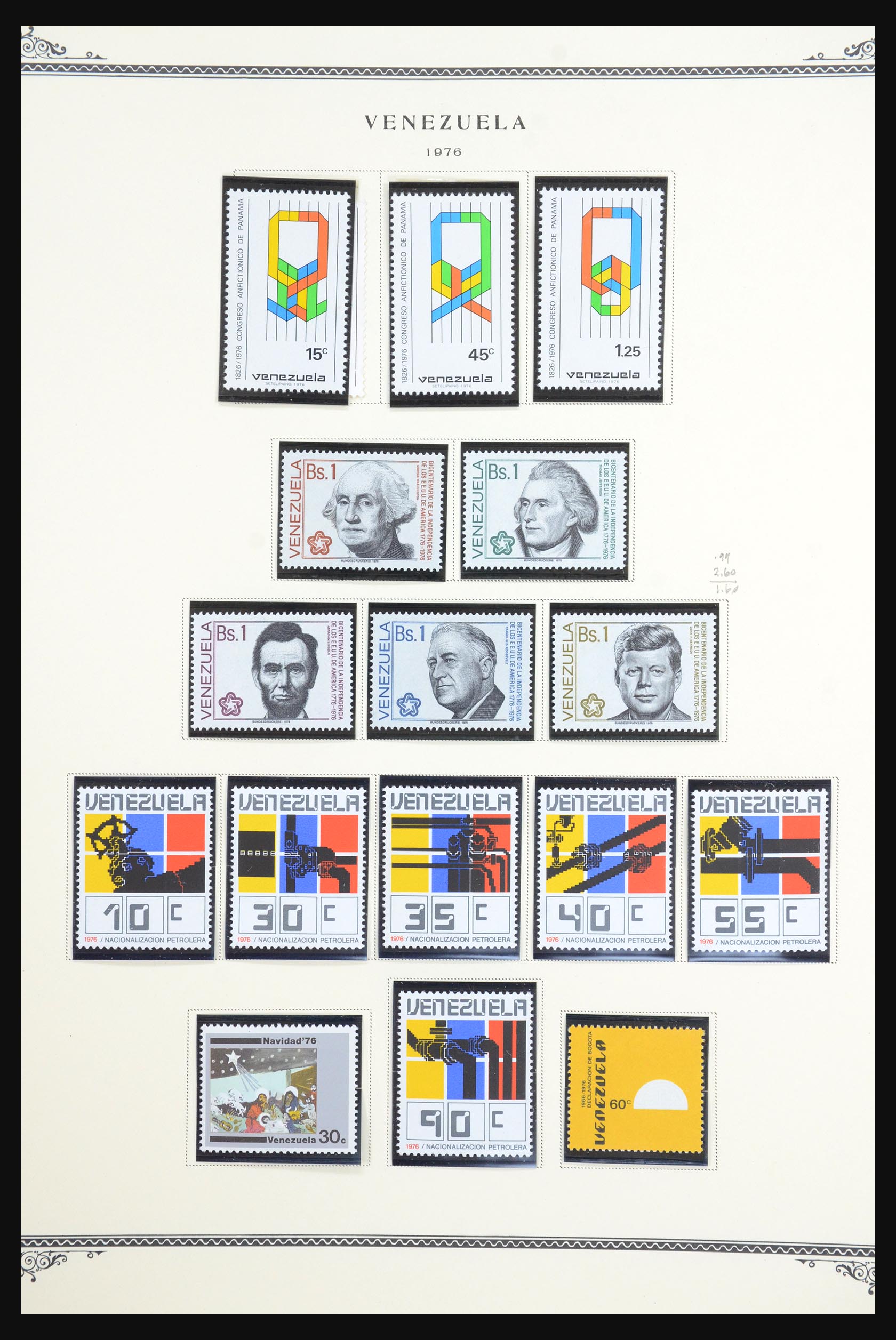 31554 076 - 31554 Venezuela 1859-1983.