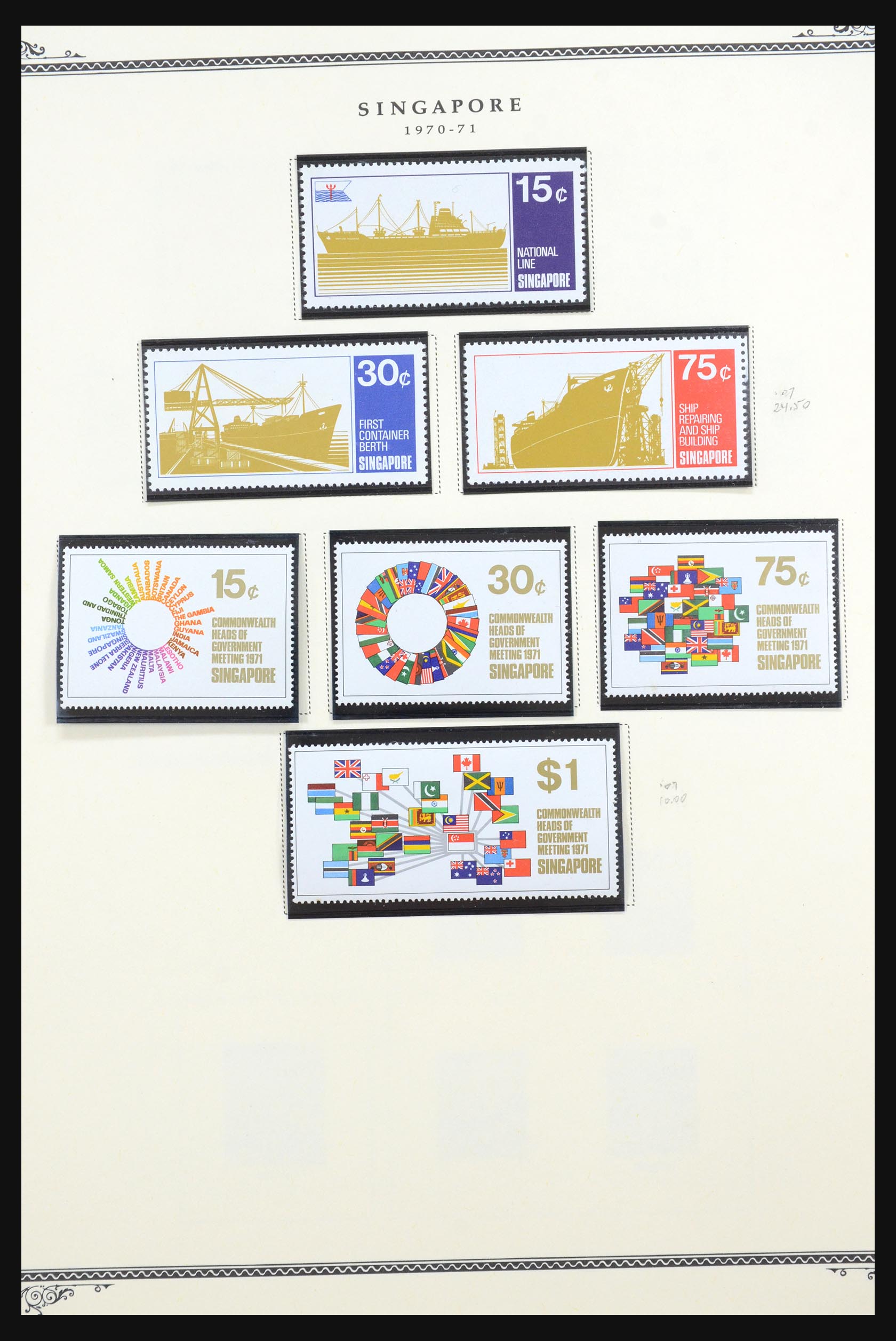 31561 012 - 31561 Singapore 1948-1984.