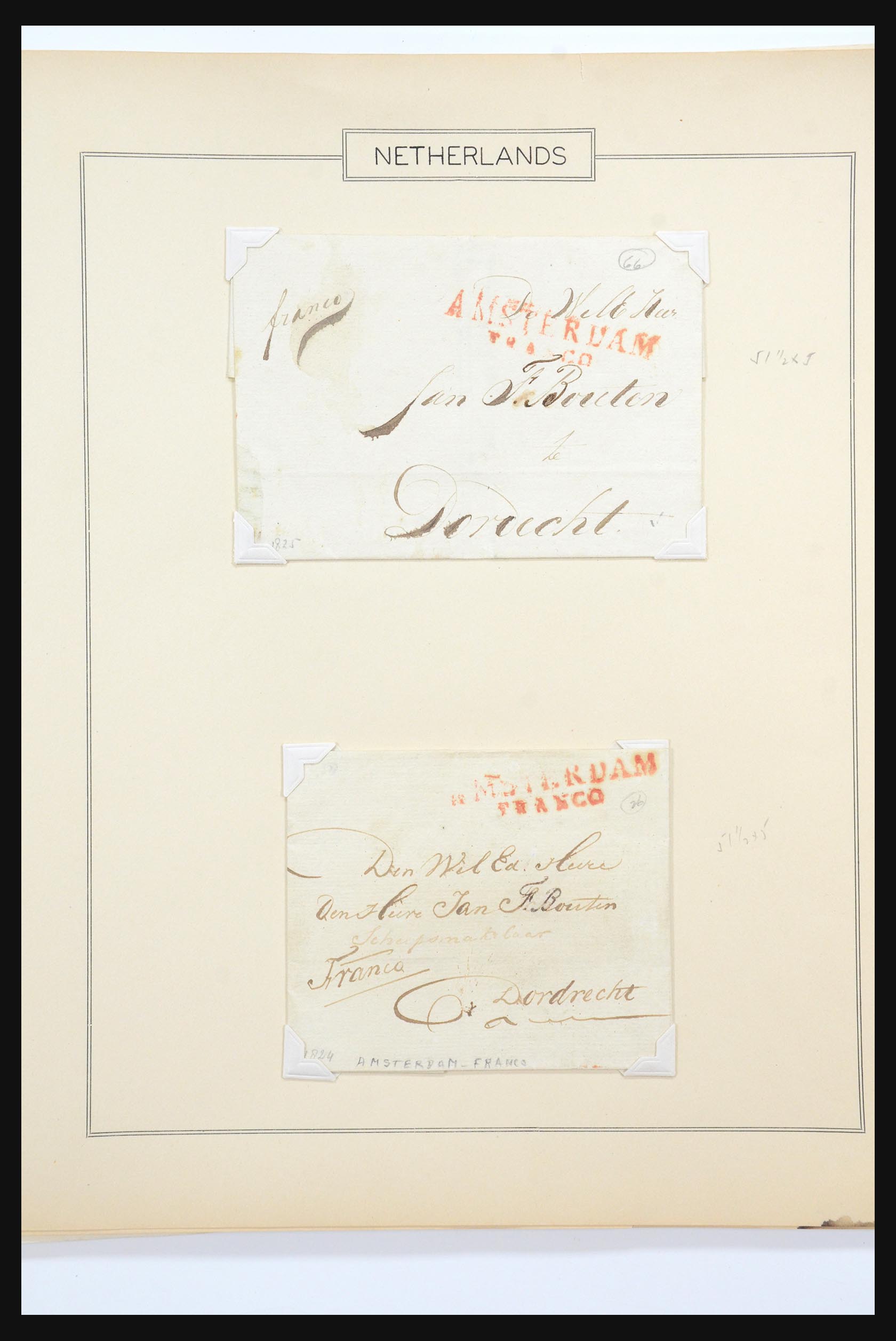 31567 019 - 31567 Nederland brieven 1687-1869.