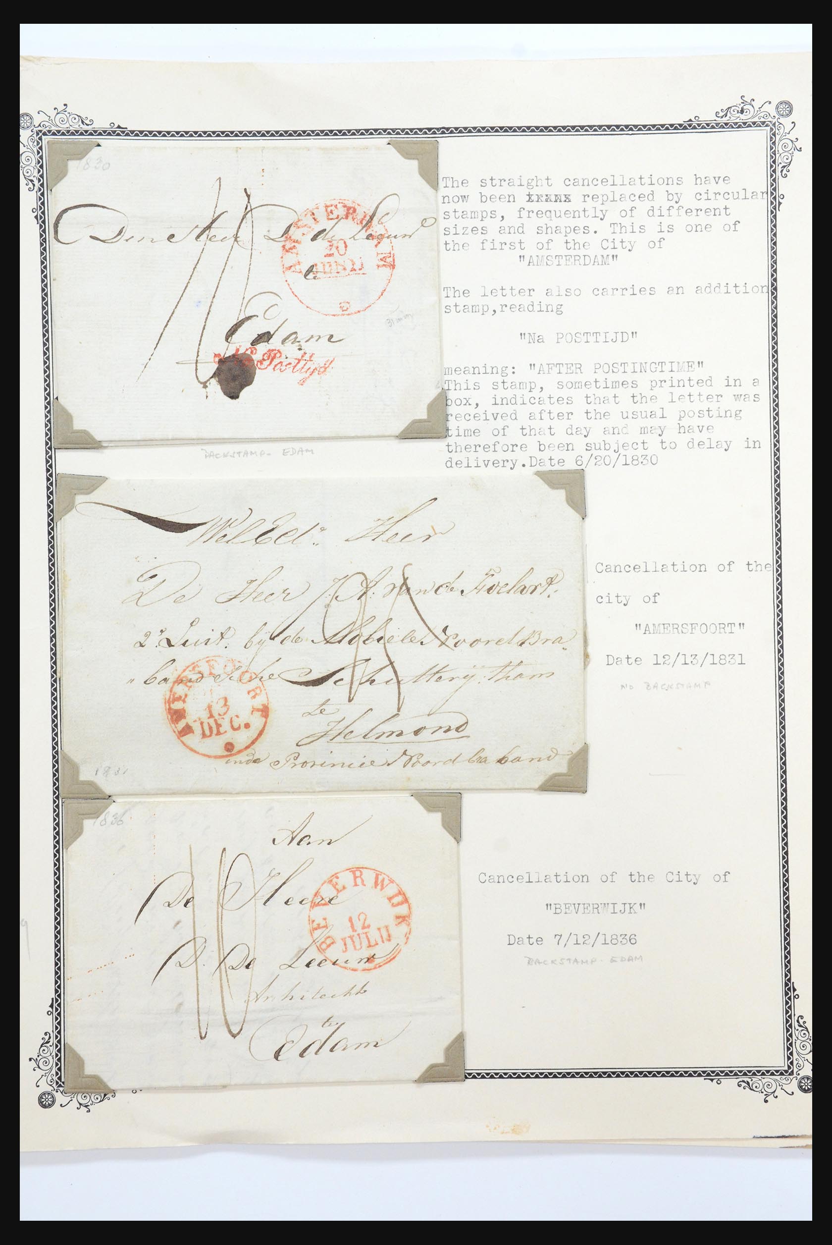 31567 022 - 31567 Nederland brieven 1687-1869.
