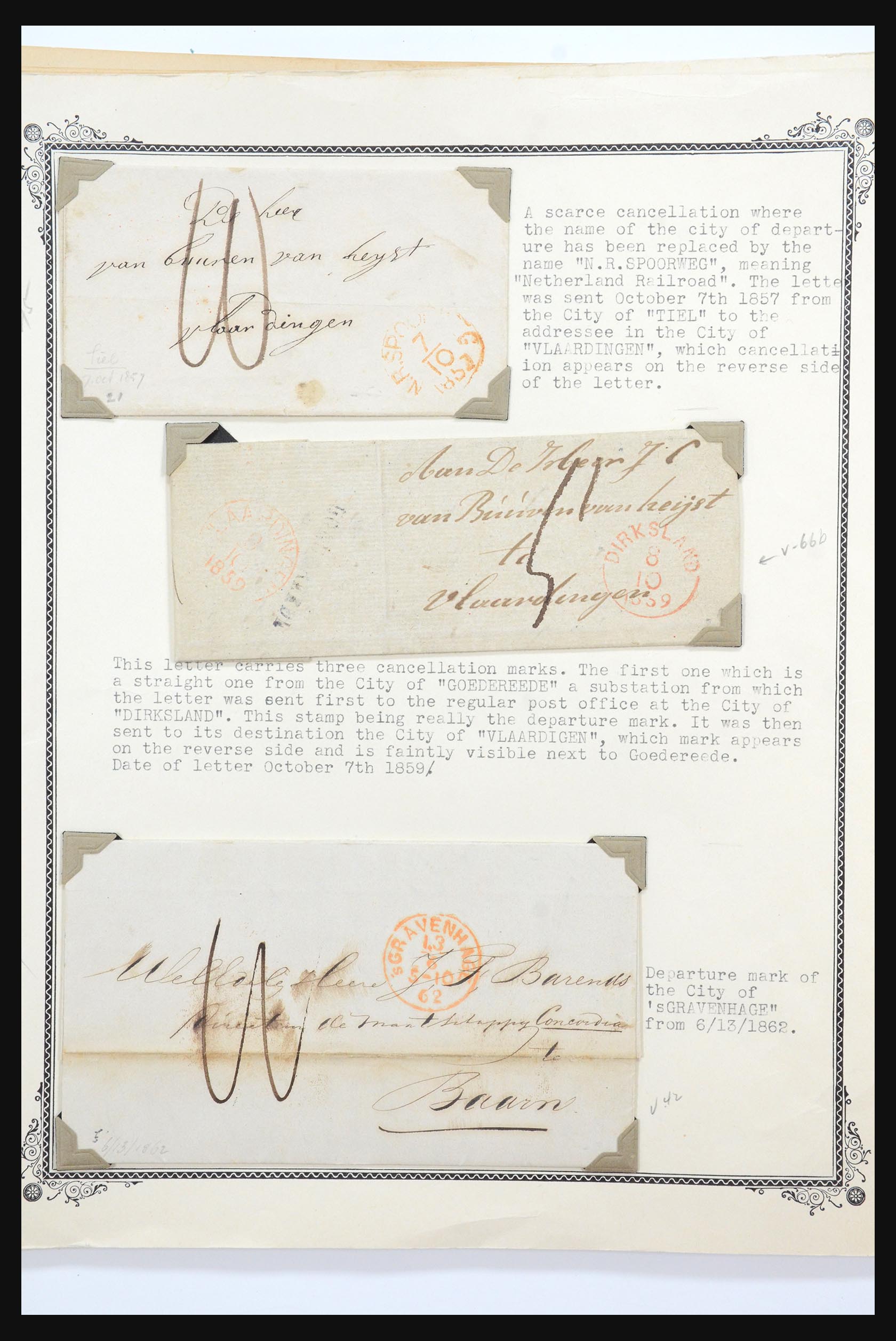 31567 026 - 31567 Nederland brieven 1687-1869.