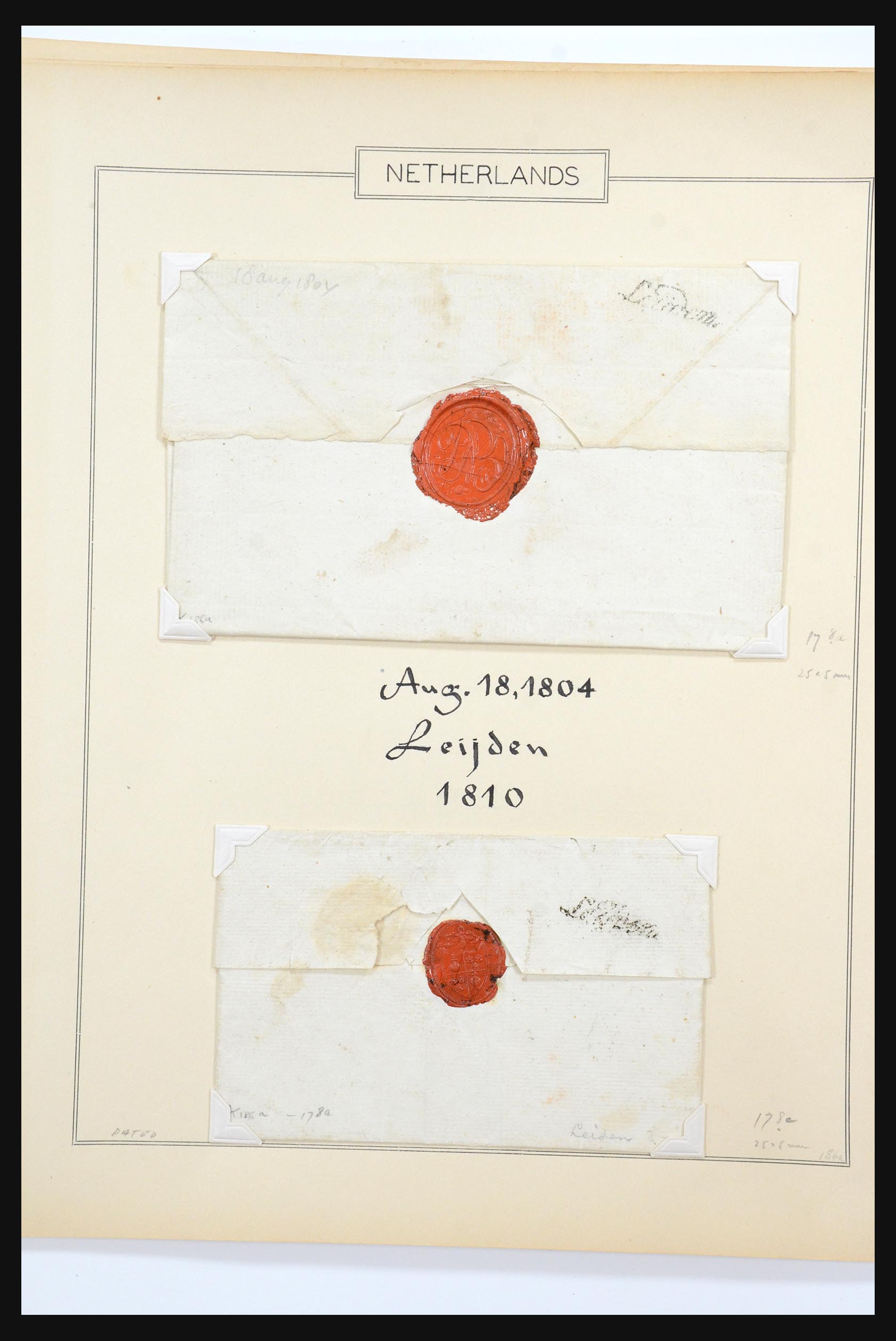 31567 029 - 31567 Nederland brieven 1687-1869.