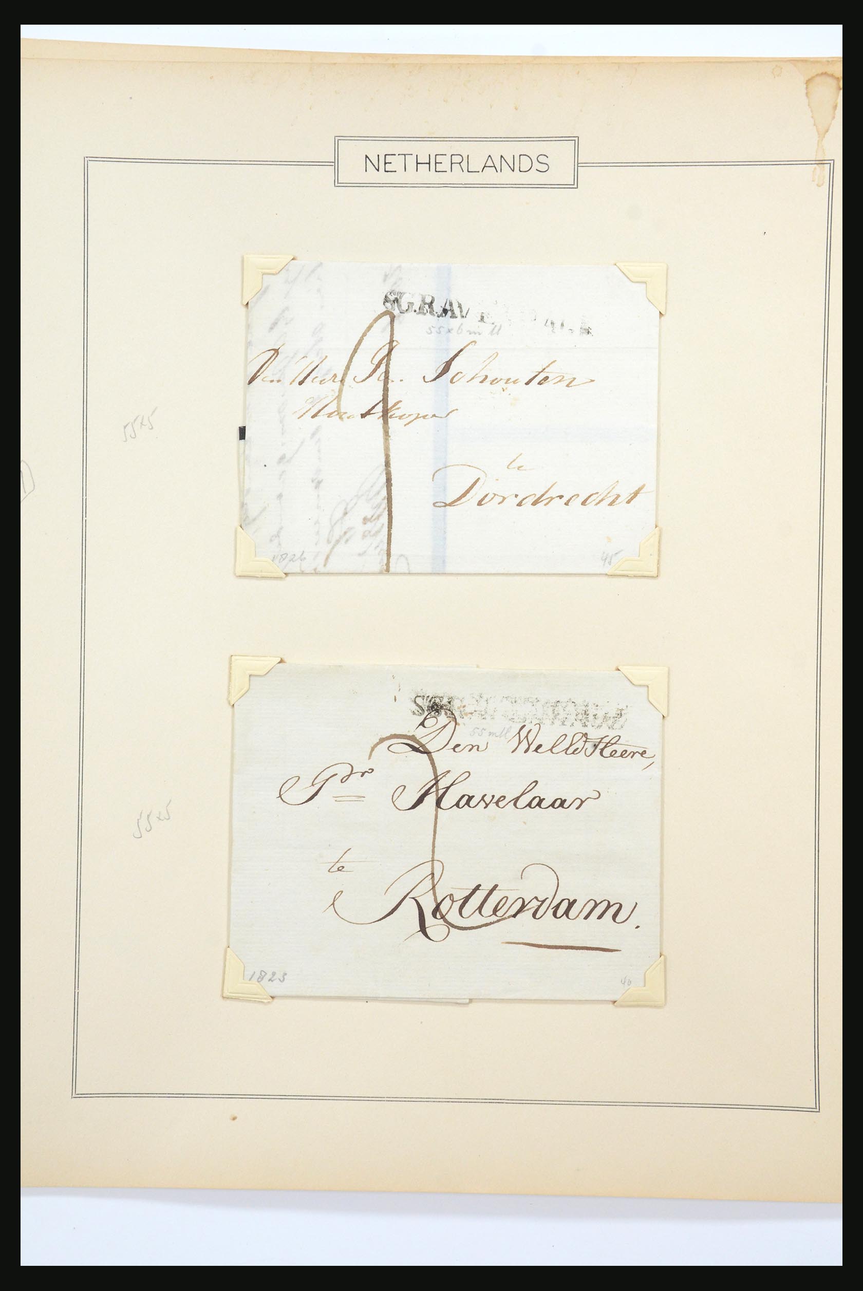 31567 031 - 31567 Netherlands covers 1687-1869.