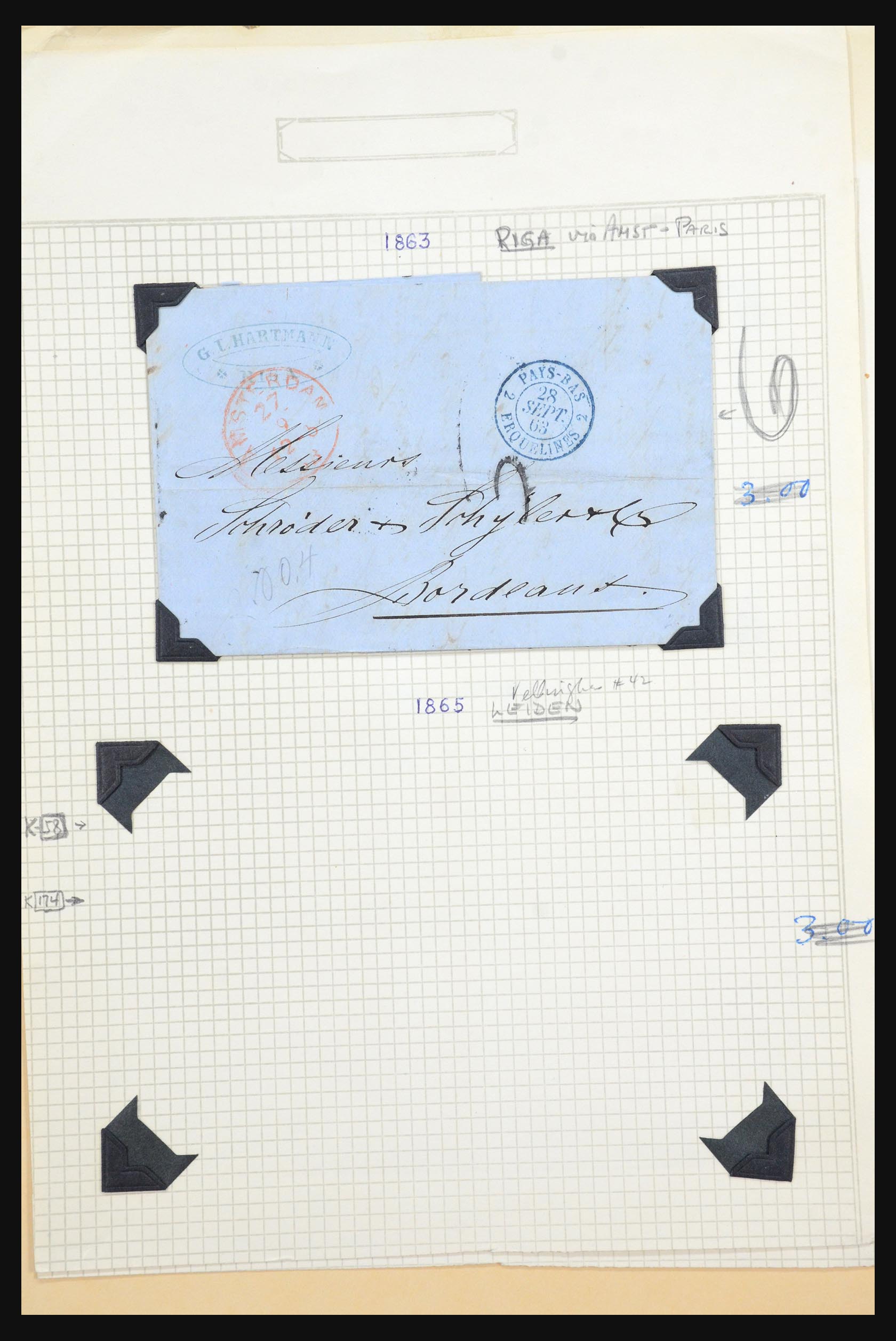 31567 036 - 31567 Nederland brieven 1687-1869.