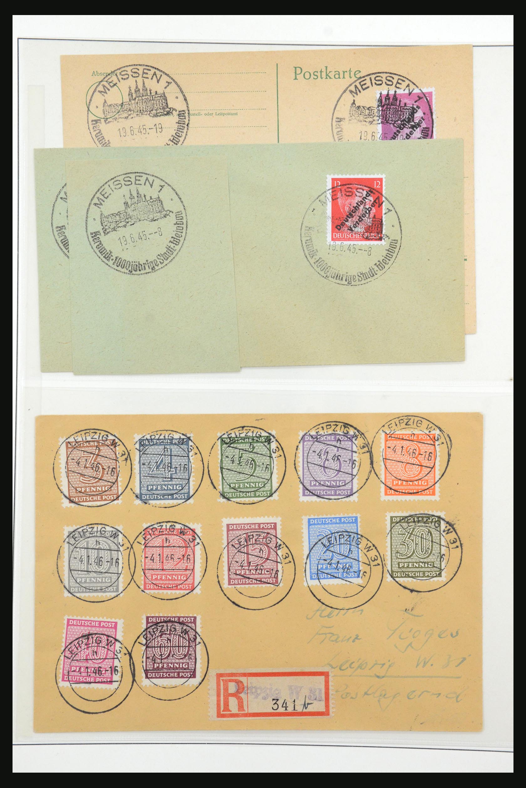 31569 020 - 31569 Germany 1945-1949.