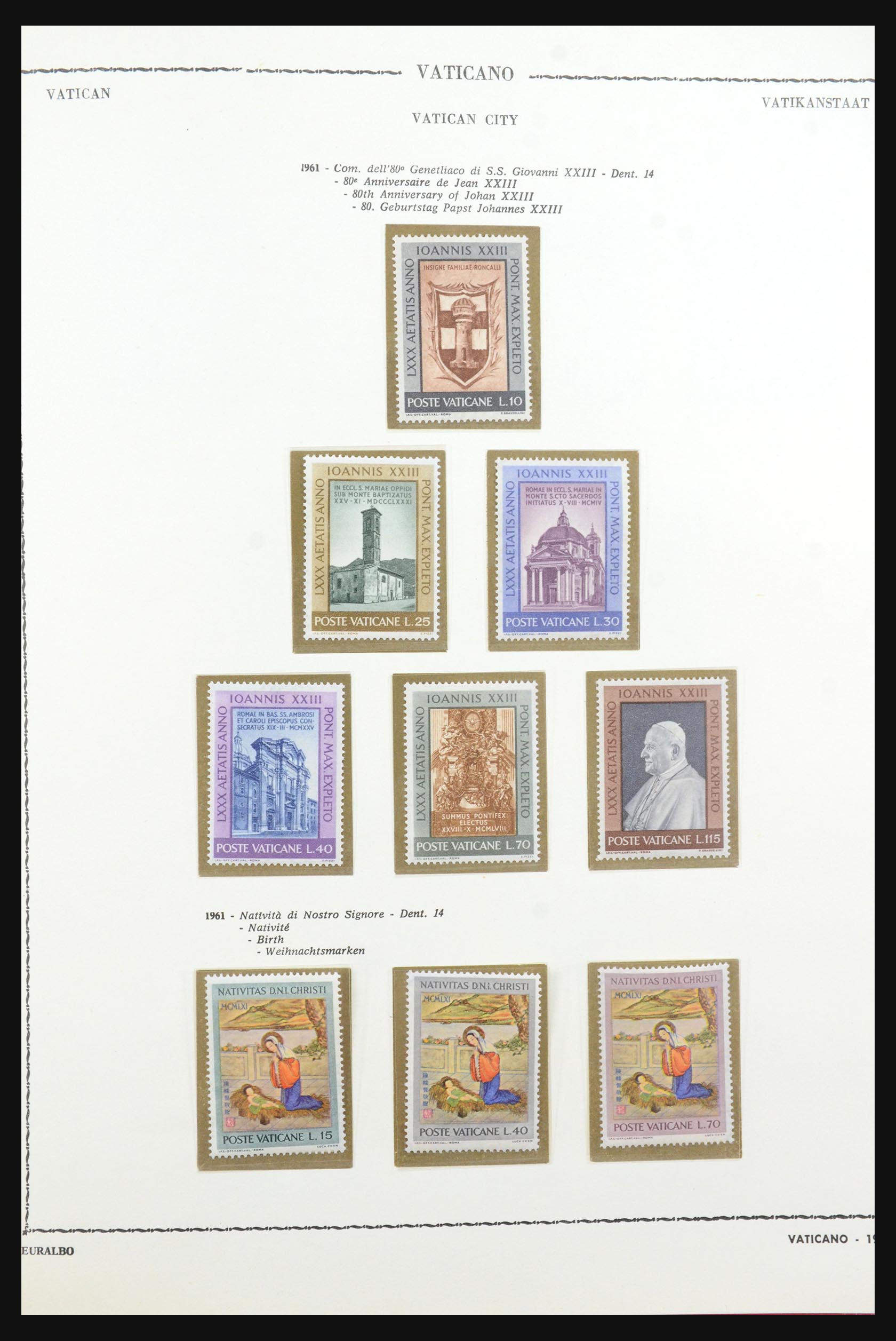 31574 031 - 31574 Vatican 1929-1972.