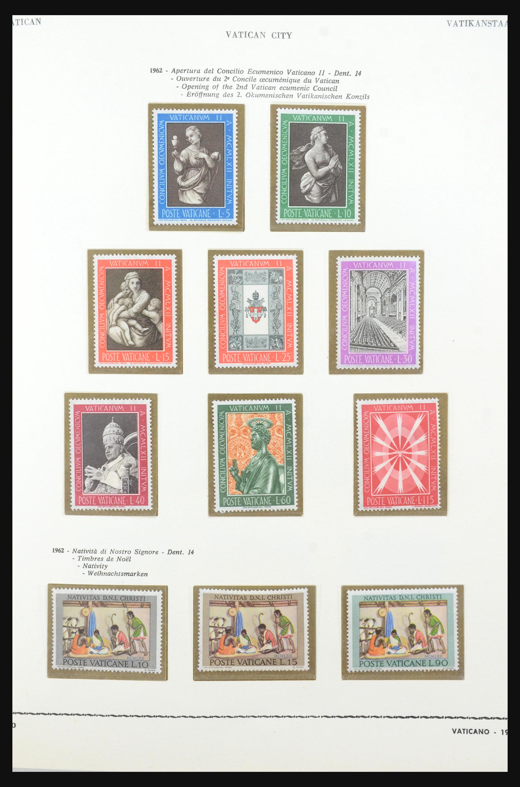 31574 034 - 31574 Vatican 1929-1972.