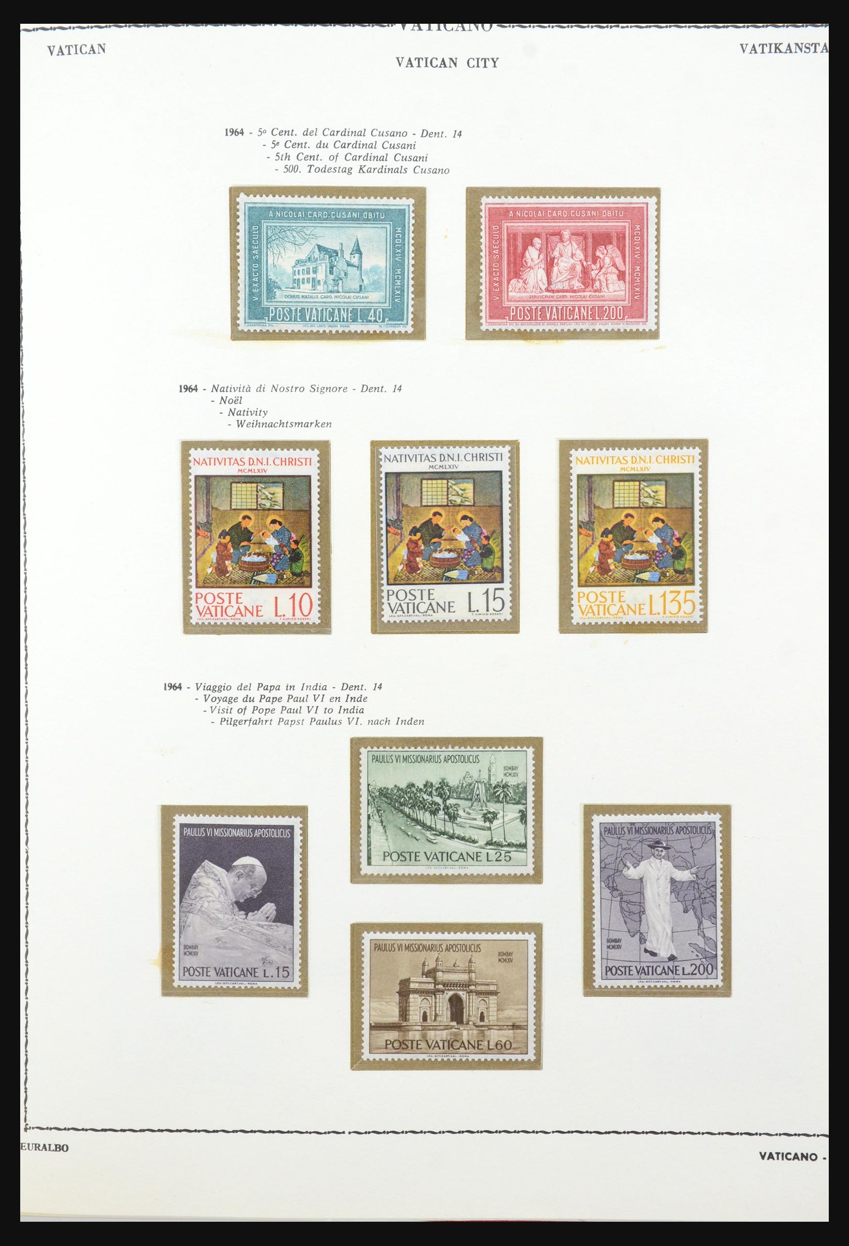 31574 039 - 31574 Vatican 1929-1972.