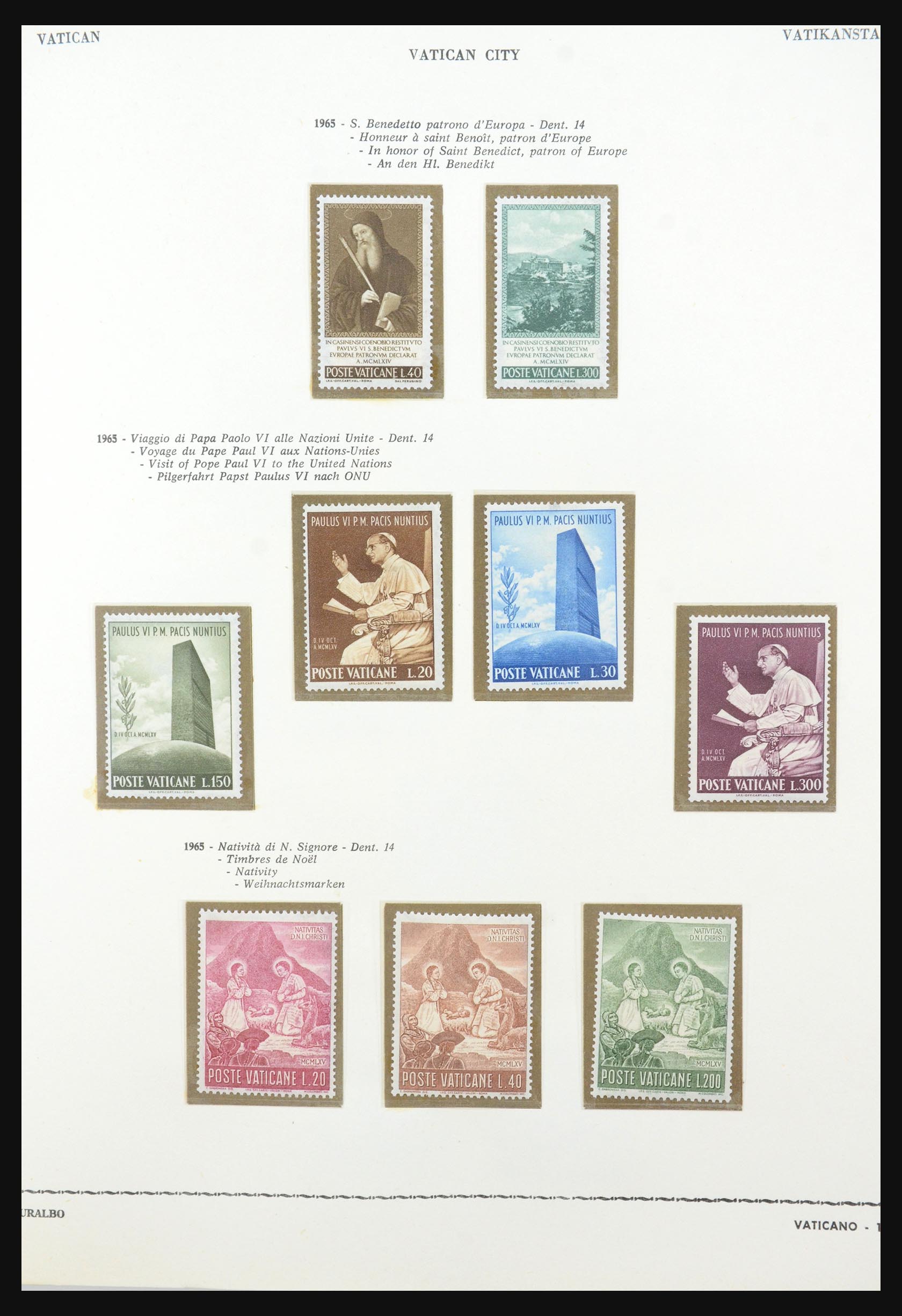 31574 041 - 31574 Vatican 1929-1972.