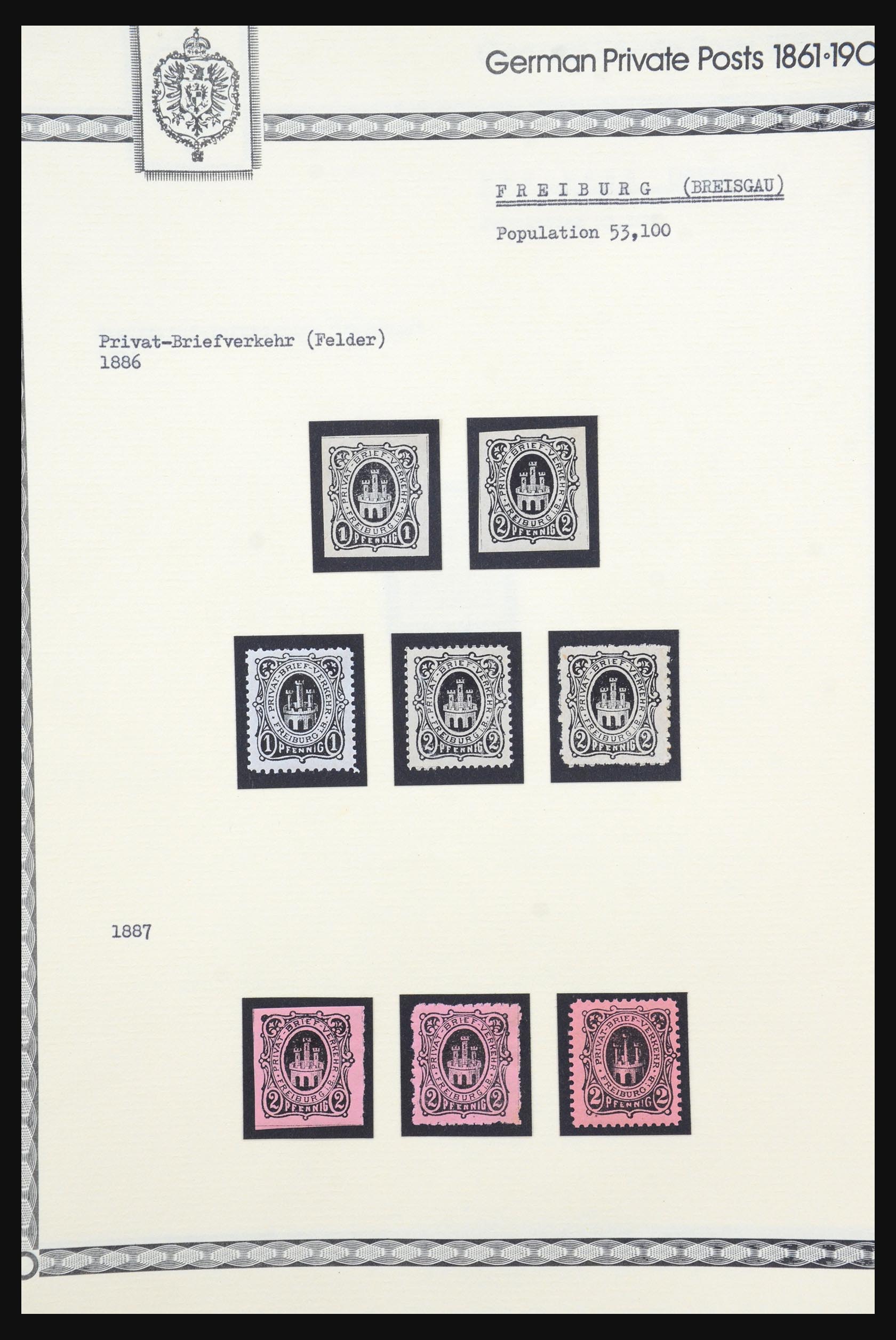 31578 079 - 31578 Duitsland lokaalpost 1861-1900.