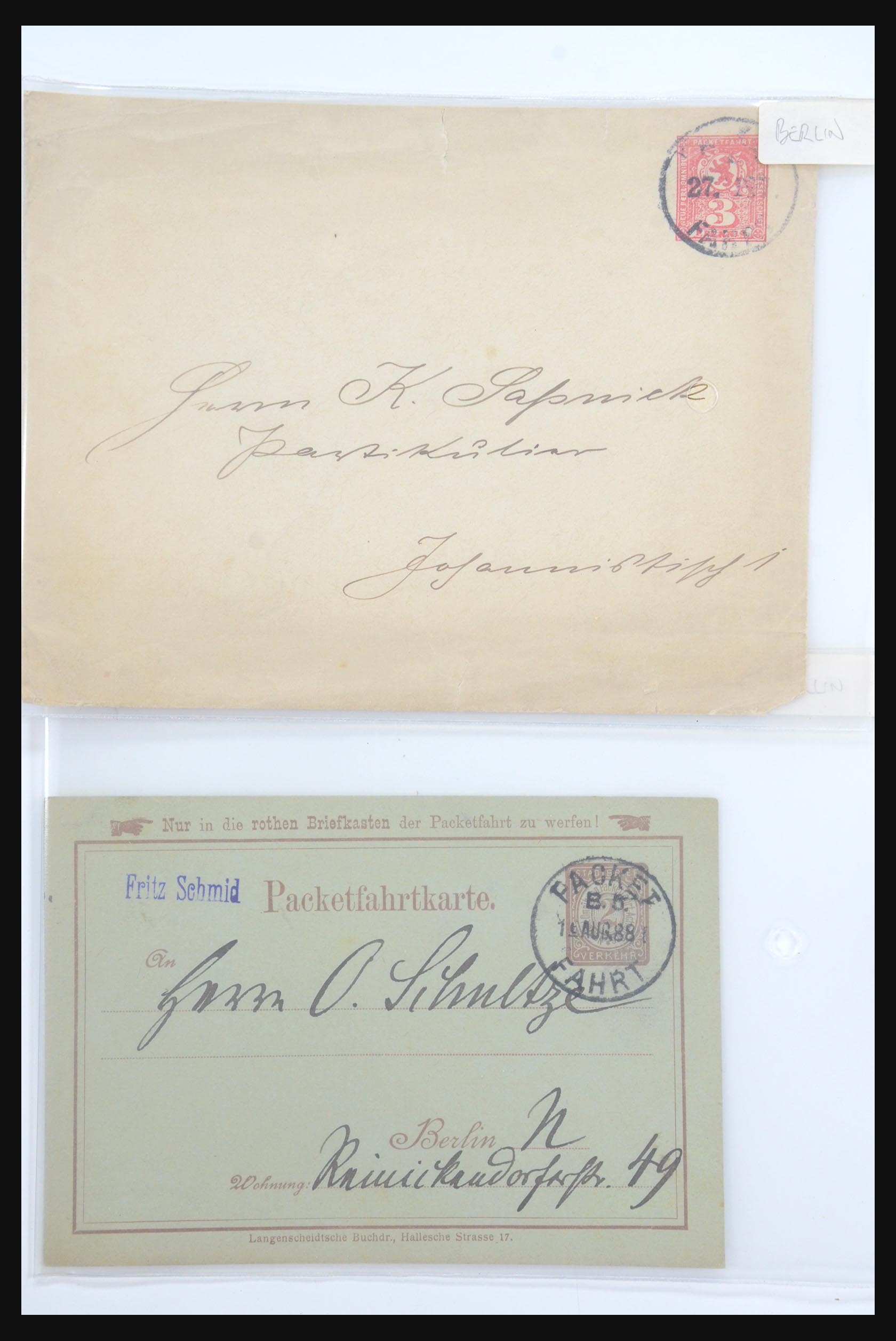 31578 269 - 31578 Germany localpost 1861-1900.
