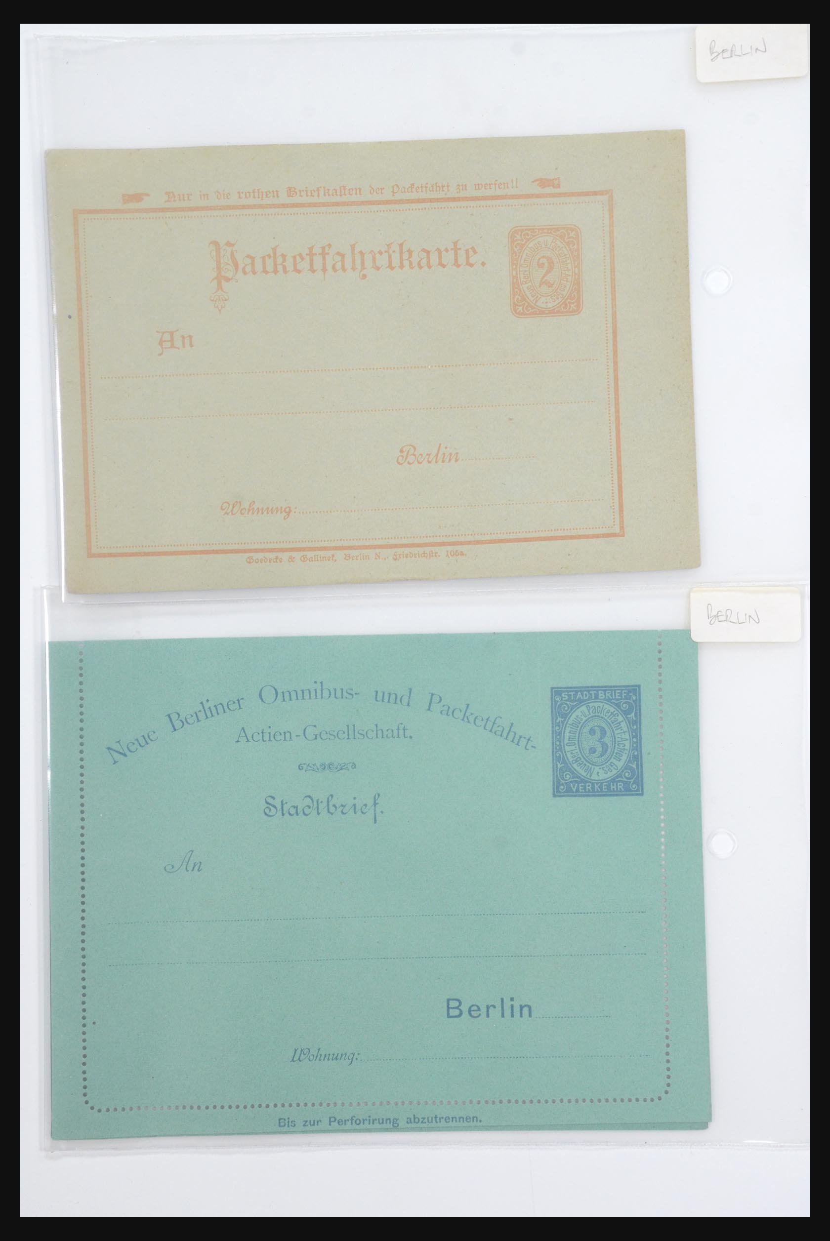 31578 281 - 31578 Duitsland lokaalpost 1861-1900.