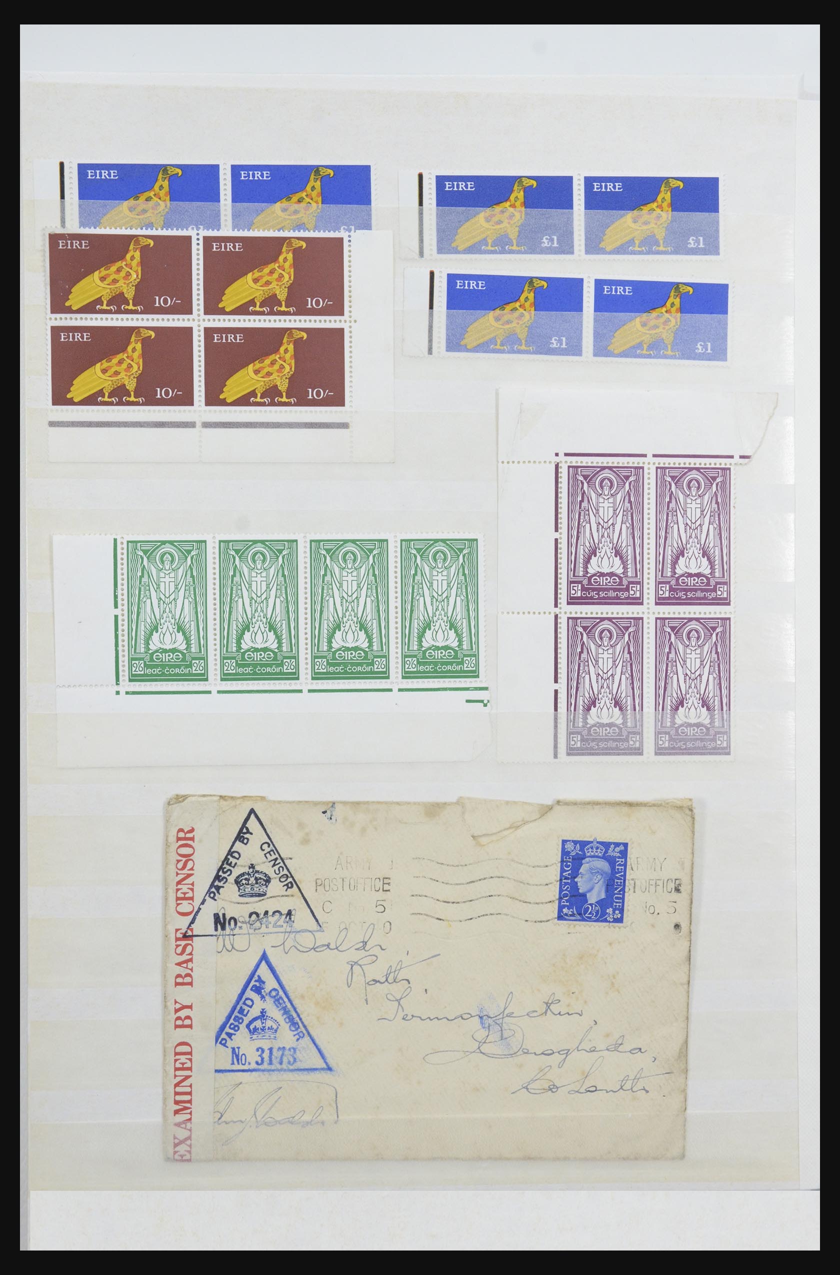 31579 002 - 31579 Ierland brieven en FDC's 1860-1975.