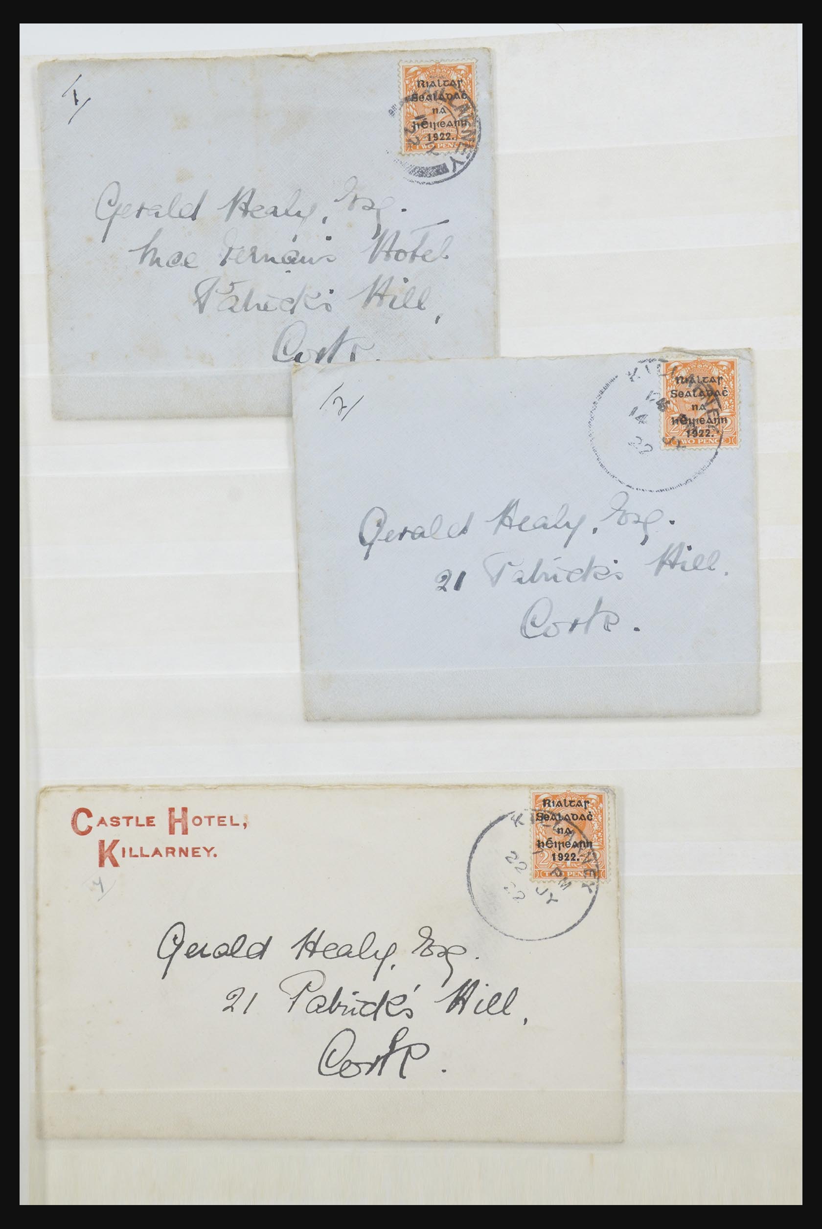 31579 003 - 31579 Ierland brieven en FDC's 1860-1975.