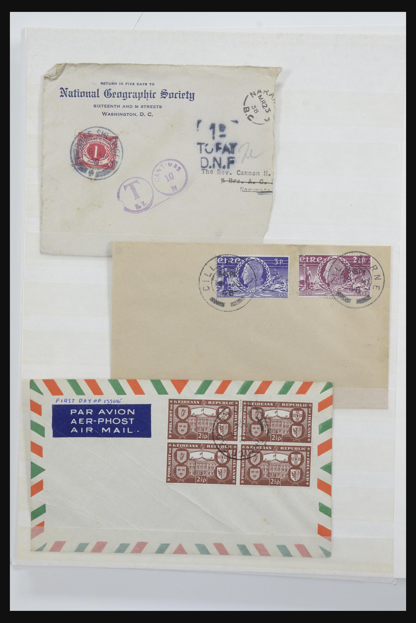 31579 006 - 31579 Ierland brieven en FDC's 1860-1975.