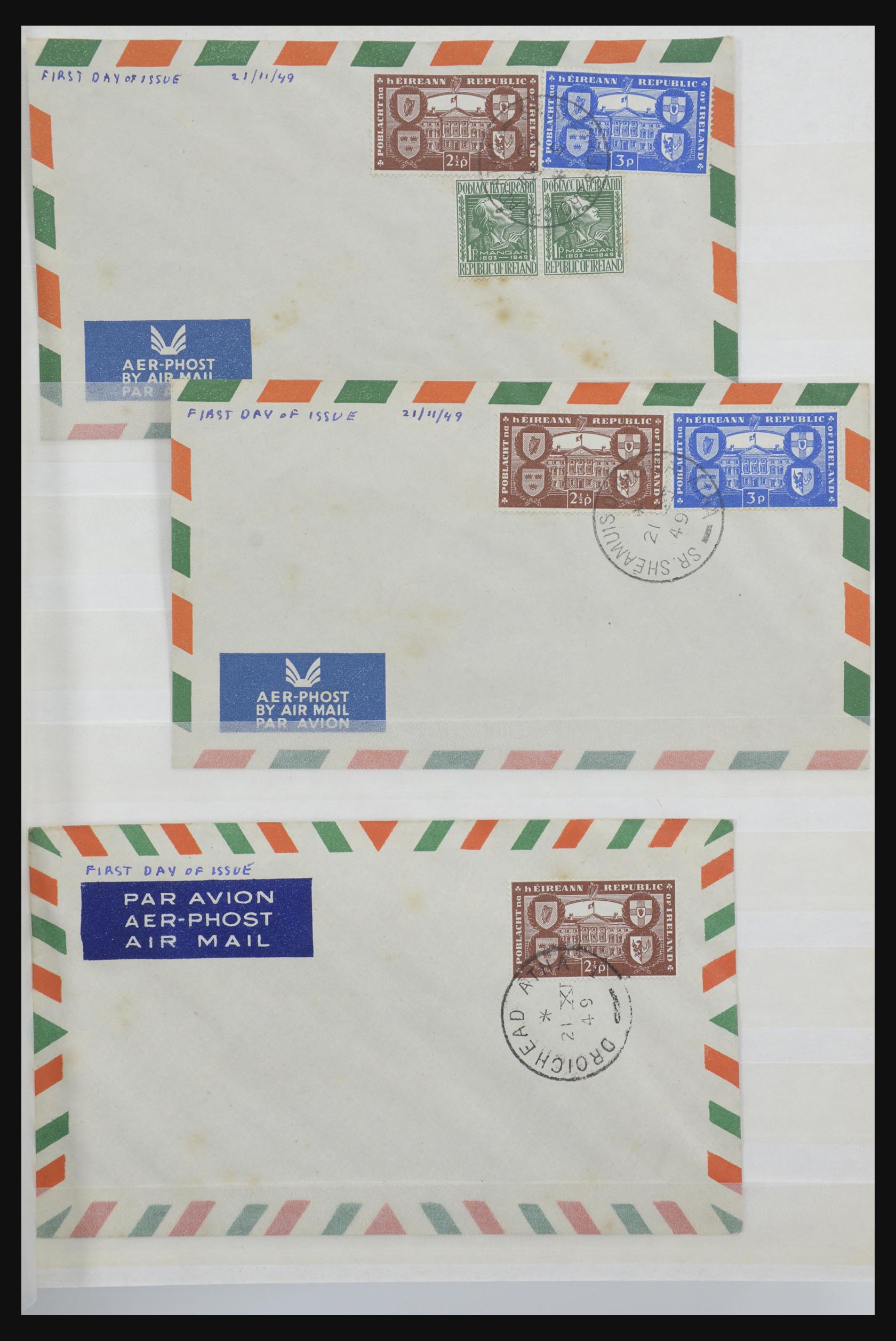 31579 007 - 31579 Ireland covers and FDC's 1860-1975.