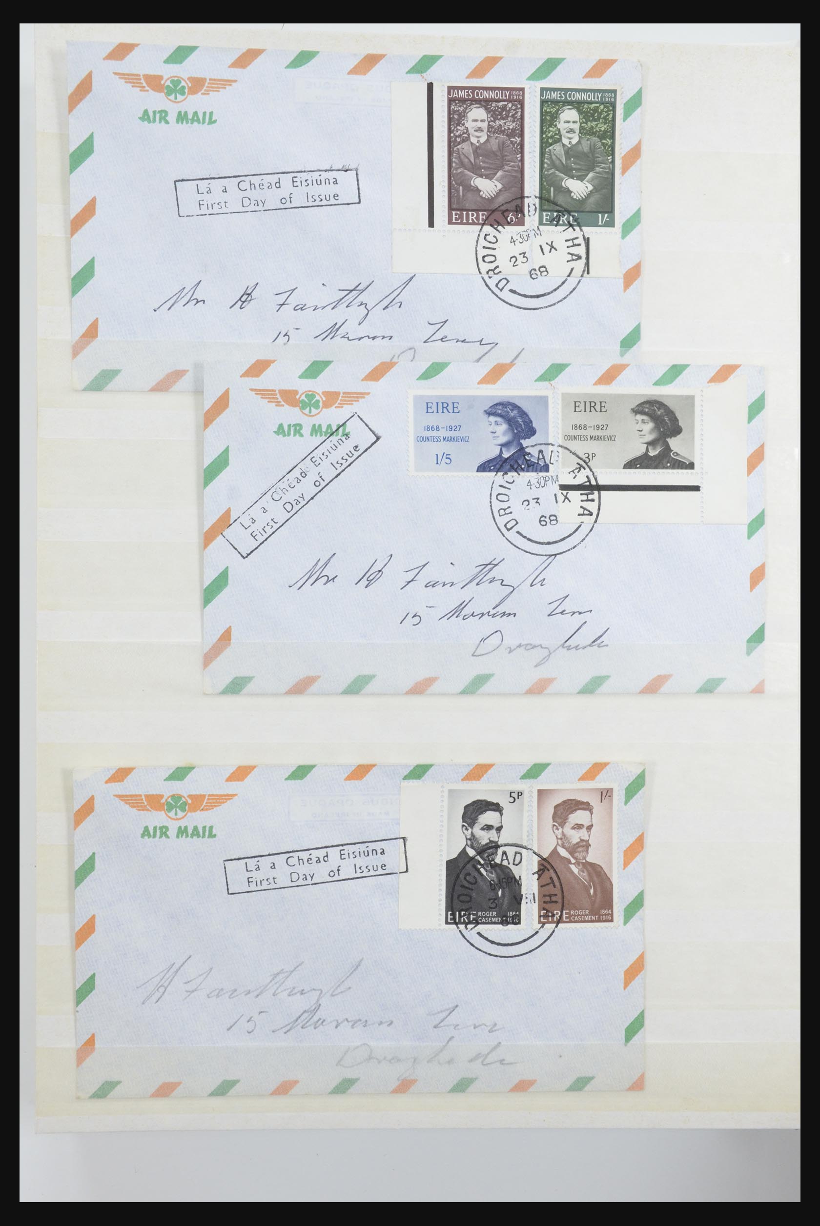 31579 020 - 31579 Ireland covers and FDC's 1860-1975.