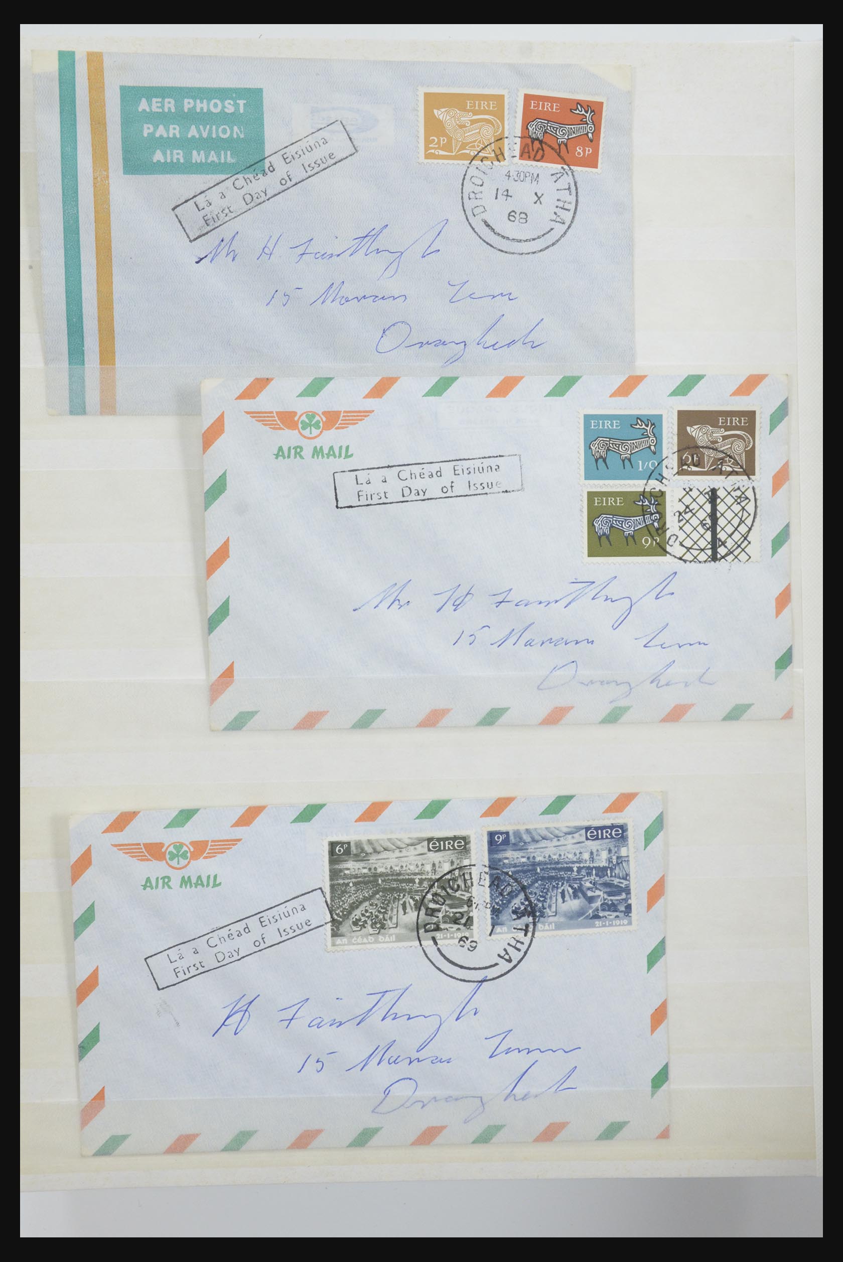 31579 022 - 31579 Ireland covers and FDC's 1860-1975.