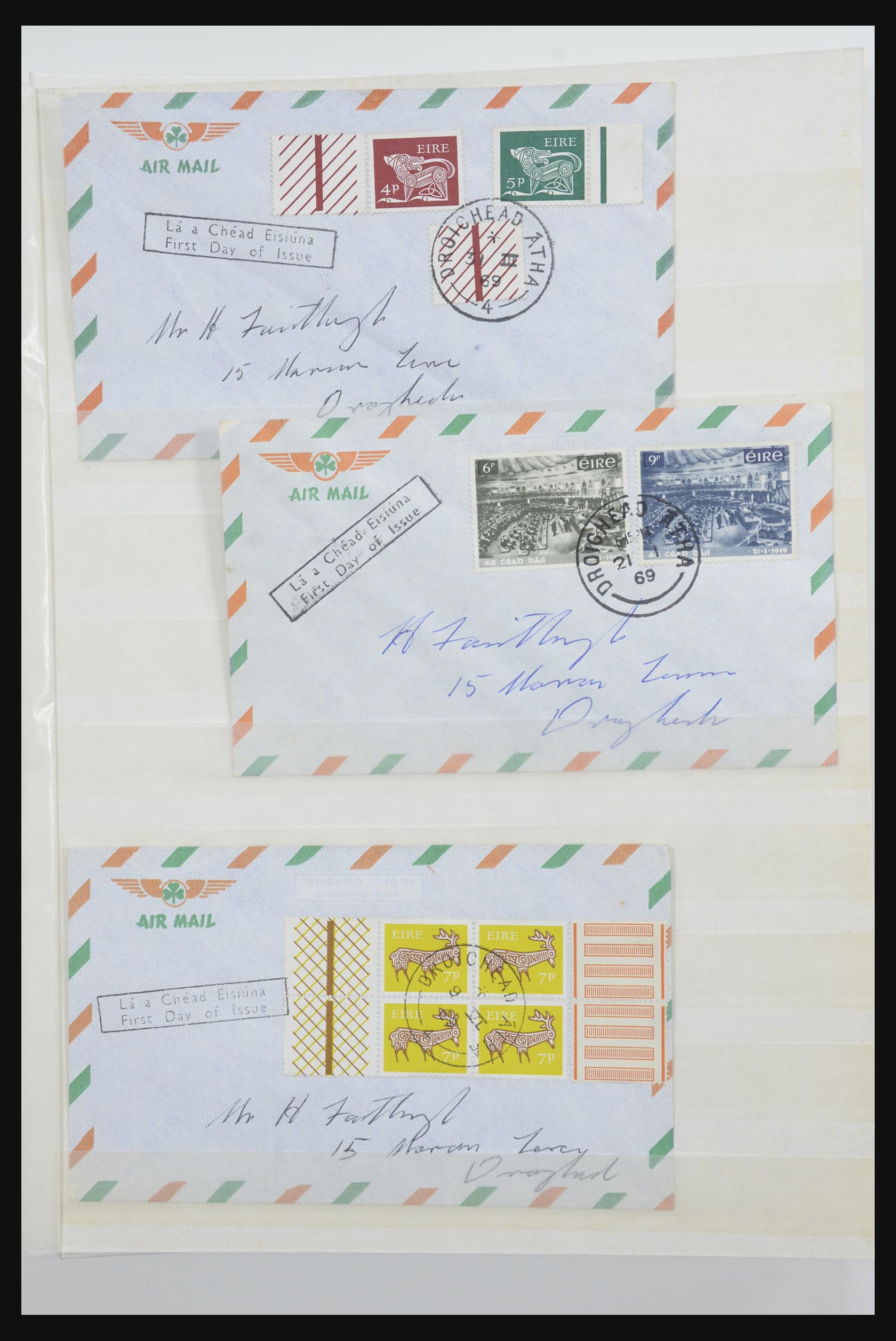 31579 023 - 31579 Ierland brieven en FDC's 1860-1975.