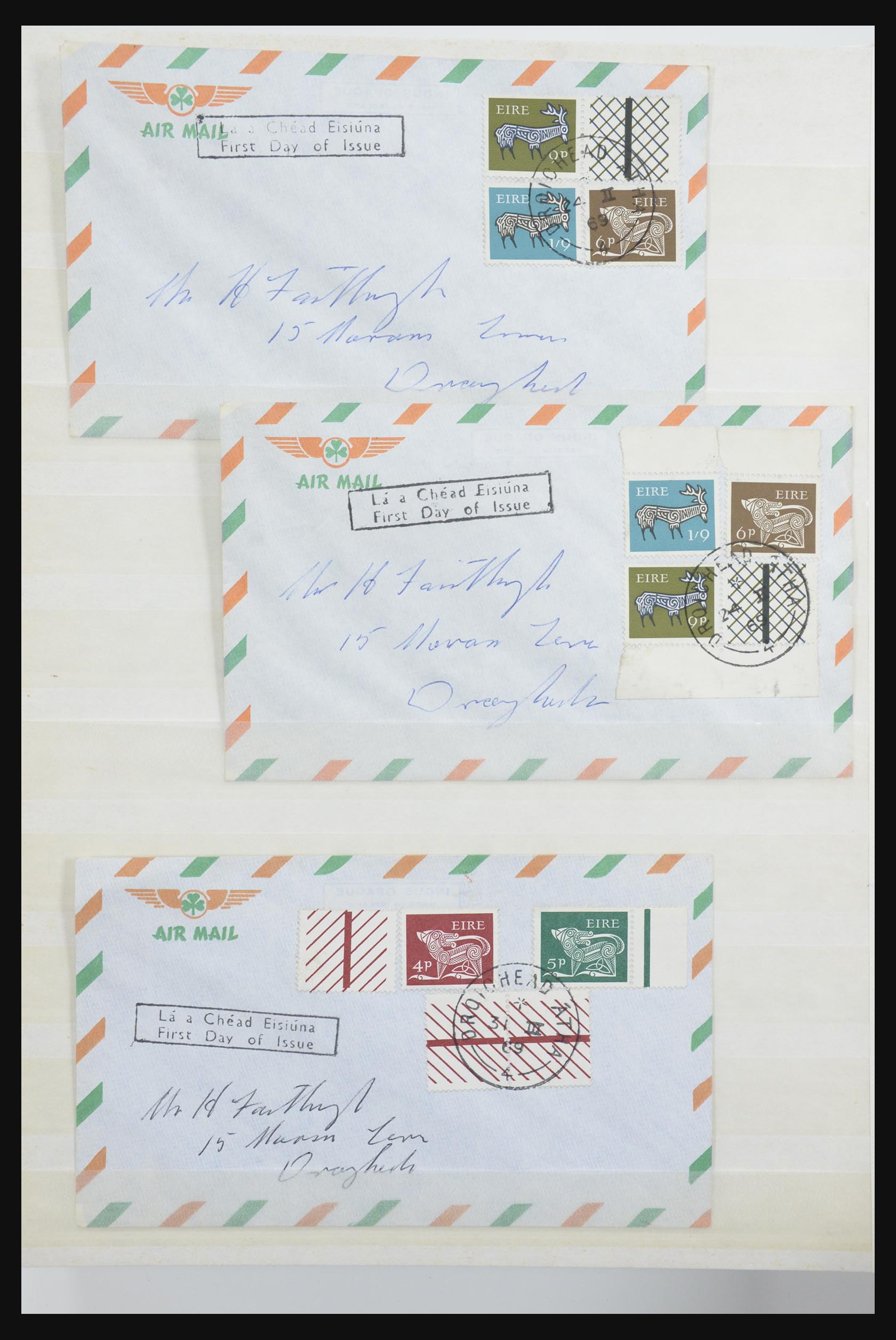 31579 024 - 31579 Ierland brieven en FDC's 1860-1975.