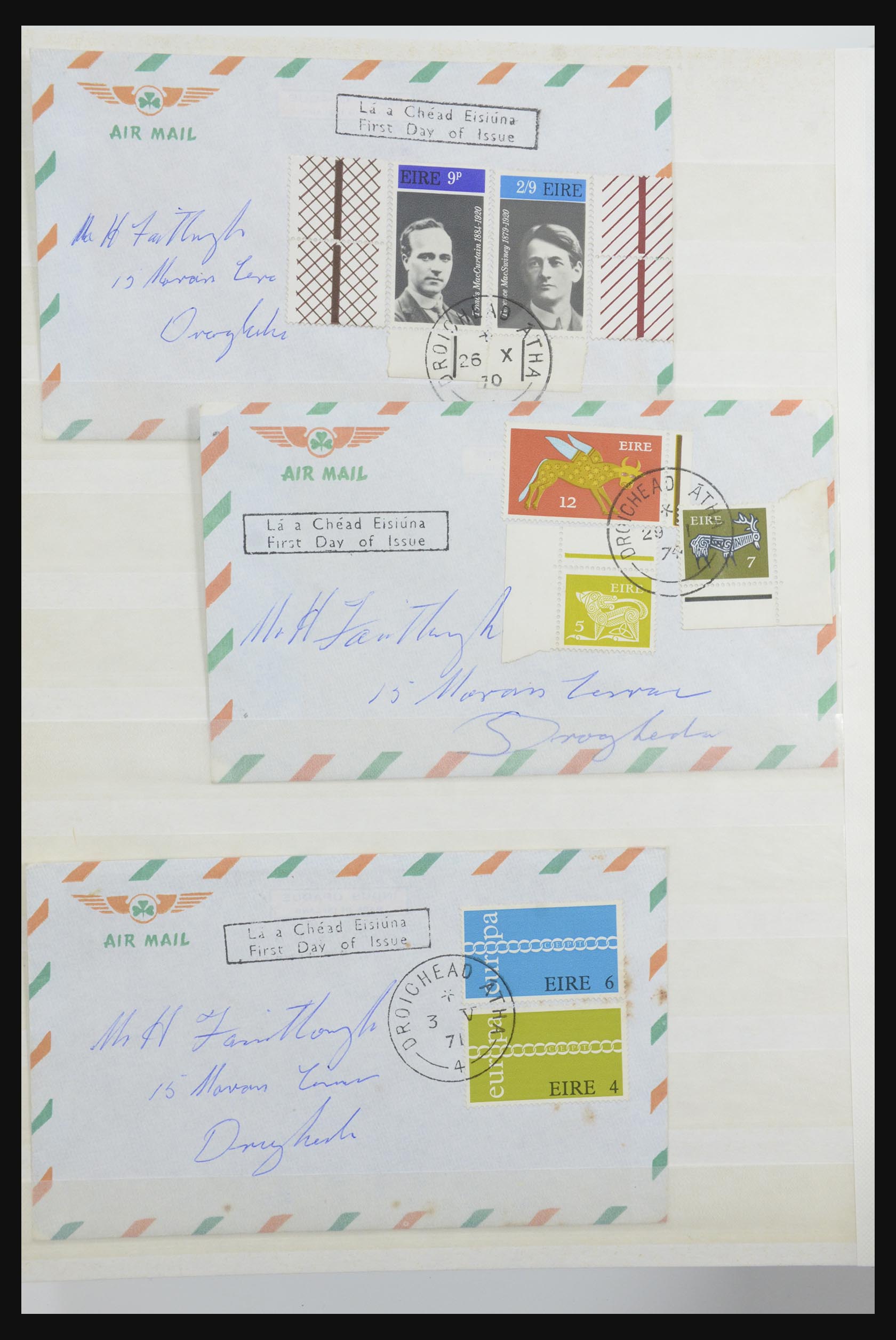 31579 028 - 31579 Ierland brieven en FDC's 1860-1975.