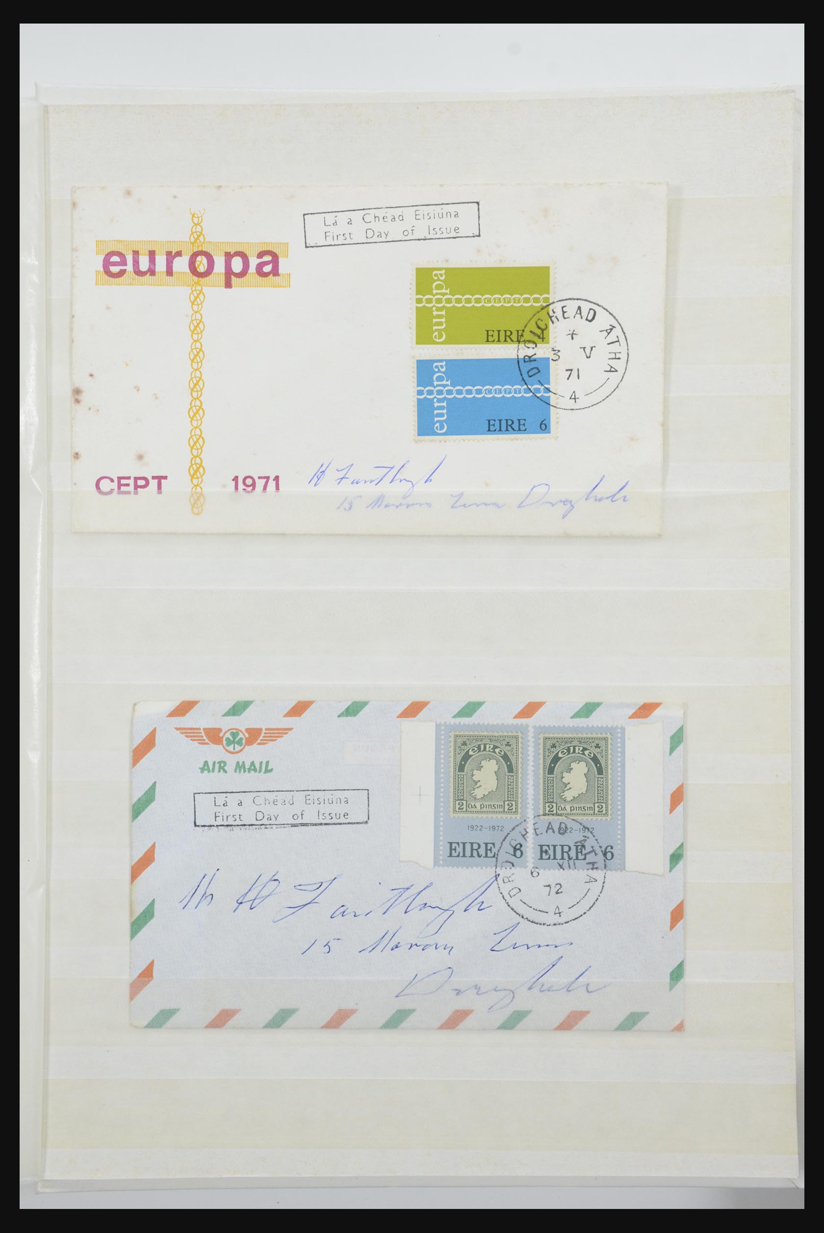 31579 029 - 31579 Ireland covers and FDC's 1860-1975.