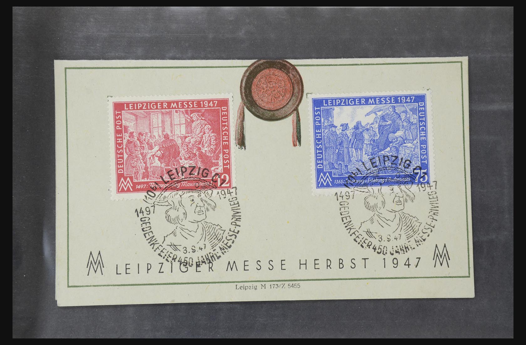 31581 002 - 31581 Duitsland brieven en FDC's 1945-1981.