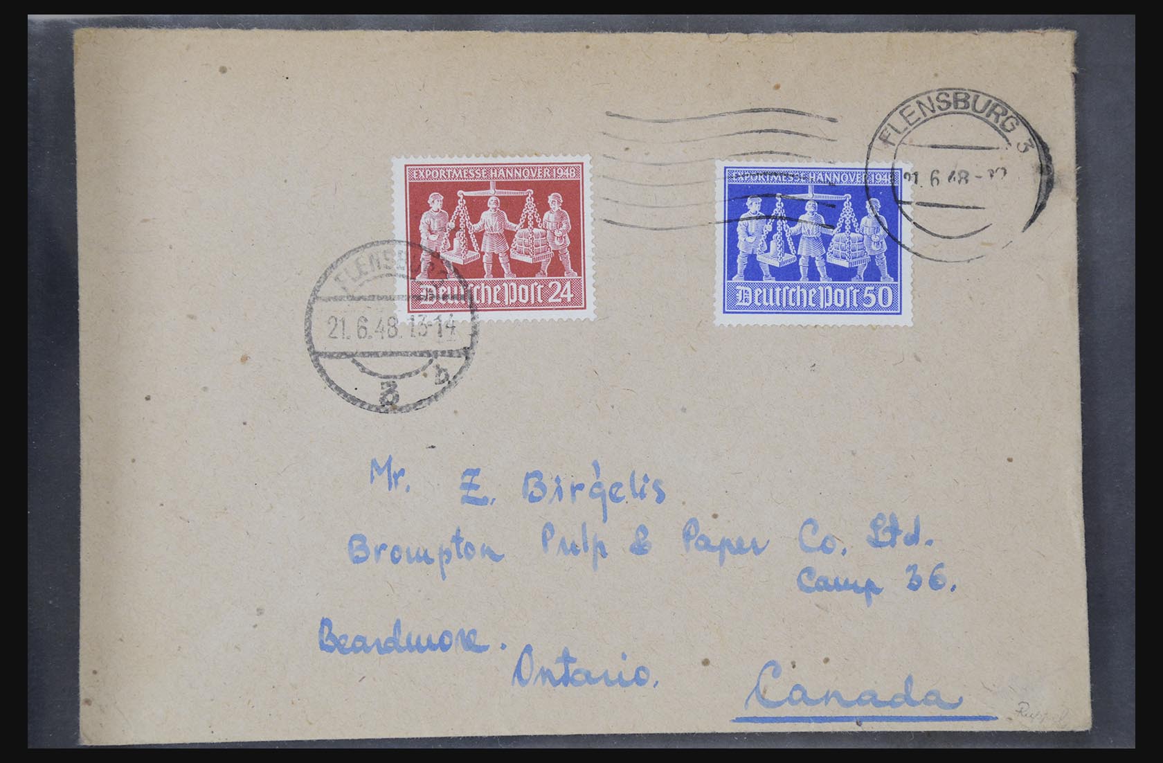 31581 007 - 31581 Duitsland brieven en FDC's 1945-1981.