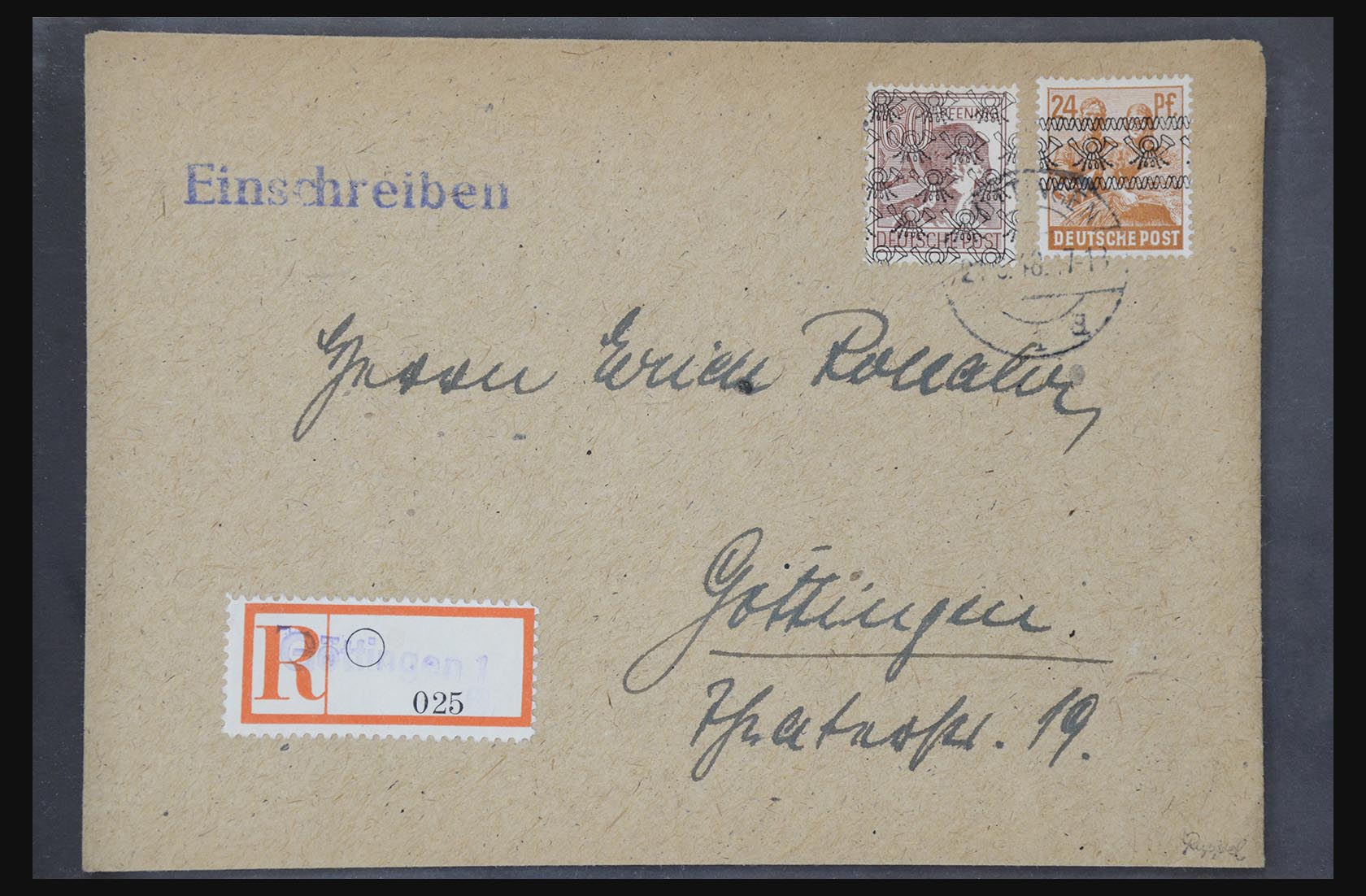 31581 009 - 31581 Duitsland brieven en FDC's 1945-1981.