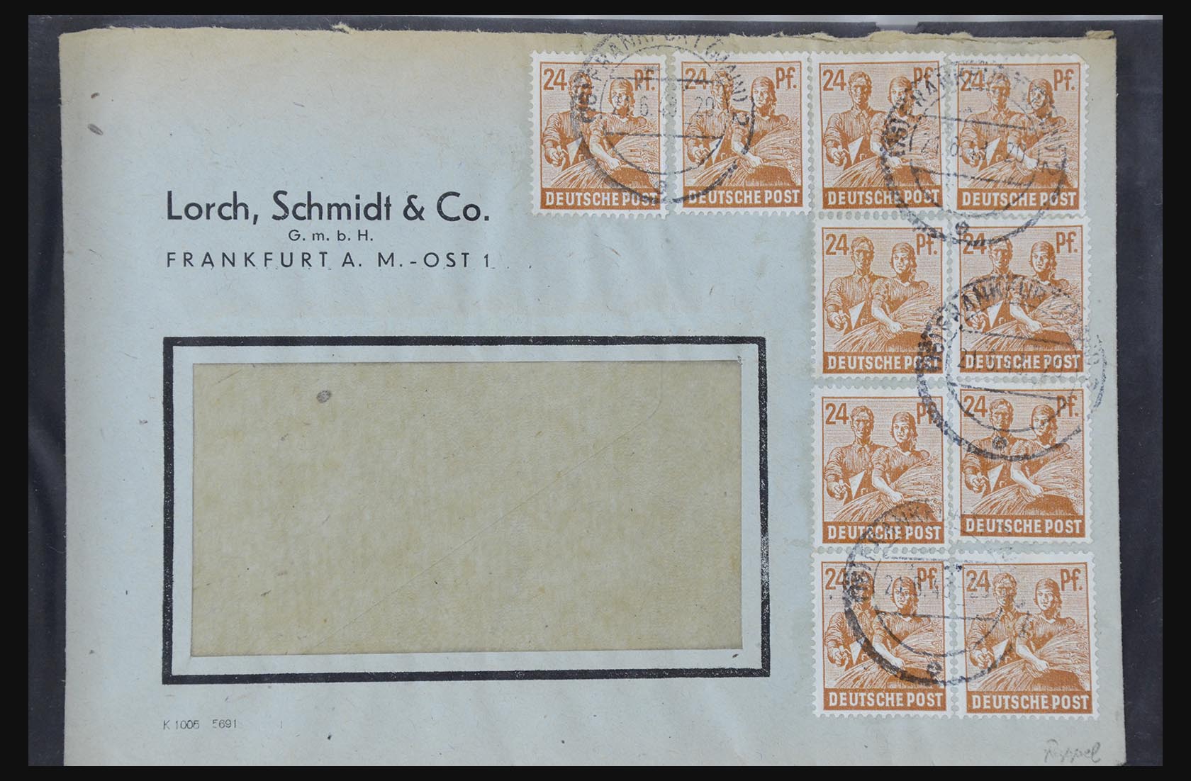 31581 011 - 31581 Duitsland brieven en FDC's 1945-1981.