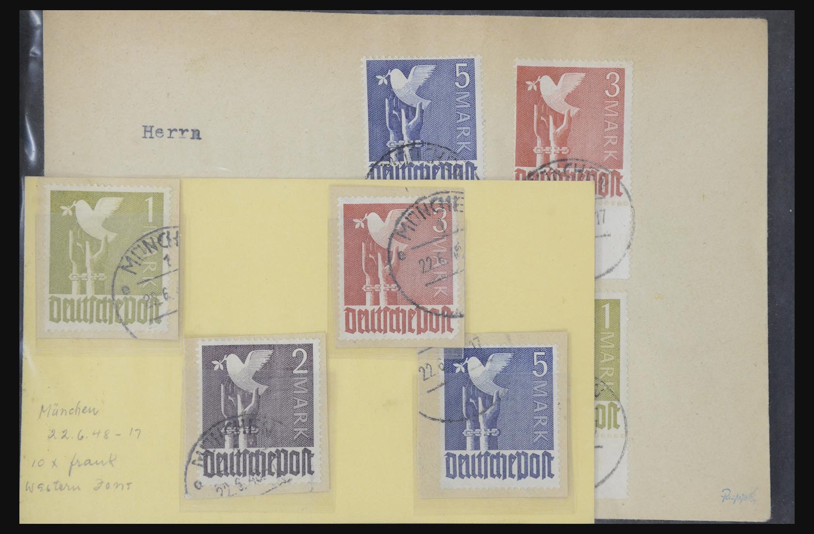31581 016 - 31581 Germany covers and FDC's 1945-1981.