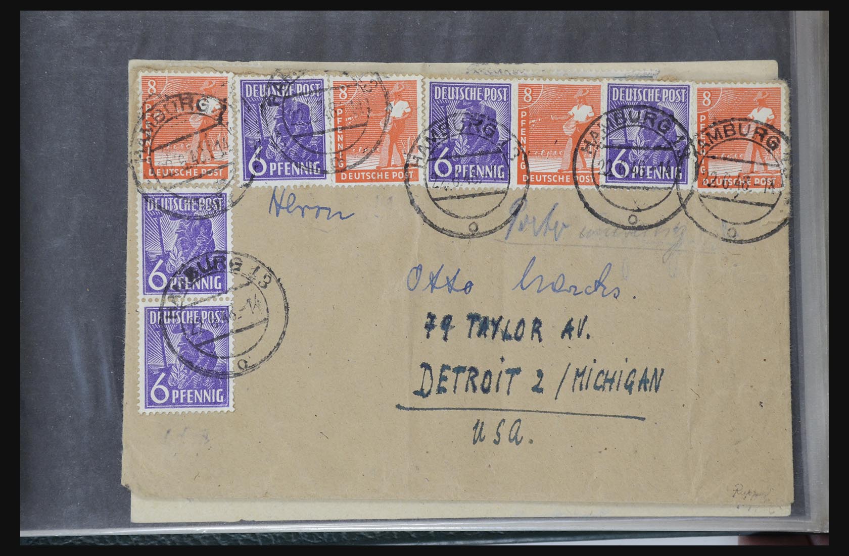 31581 026 - 31581 Duitsland brieven en FDC's 1945-1981.