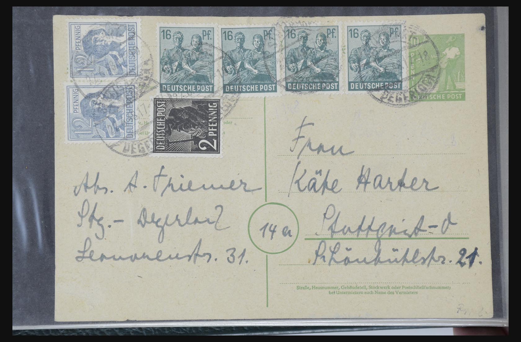 31581 027 - 31581 Duitsland brieven en FDC's 1945-1981.
