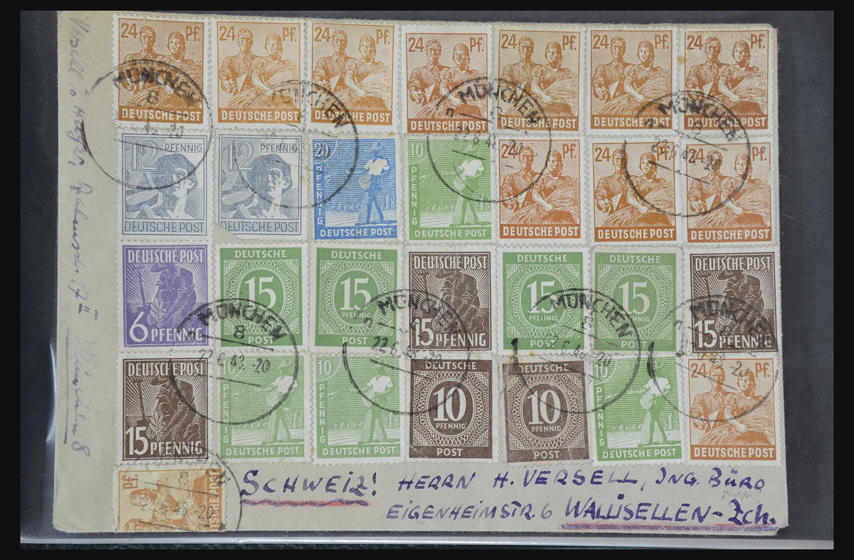31581 029 - 31581 Germany covers and FDC's 1945-1981.
