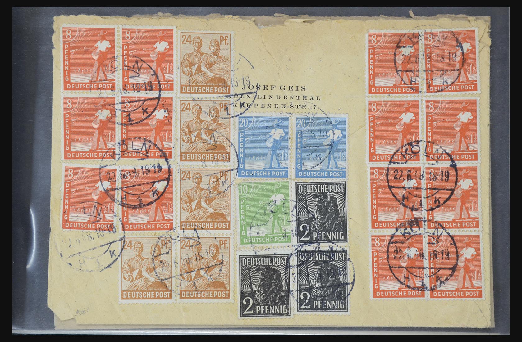 31581 030 - 31581 Duitsland brieven en FDC's 1945-1981.