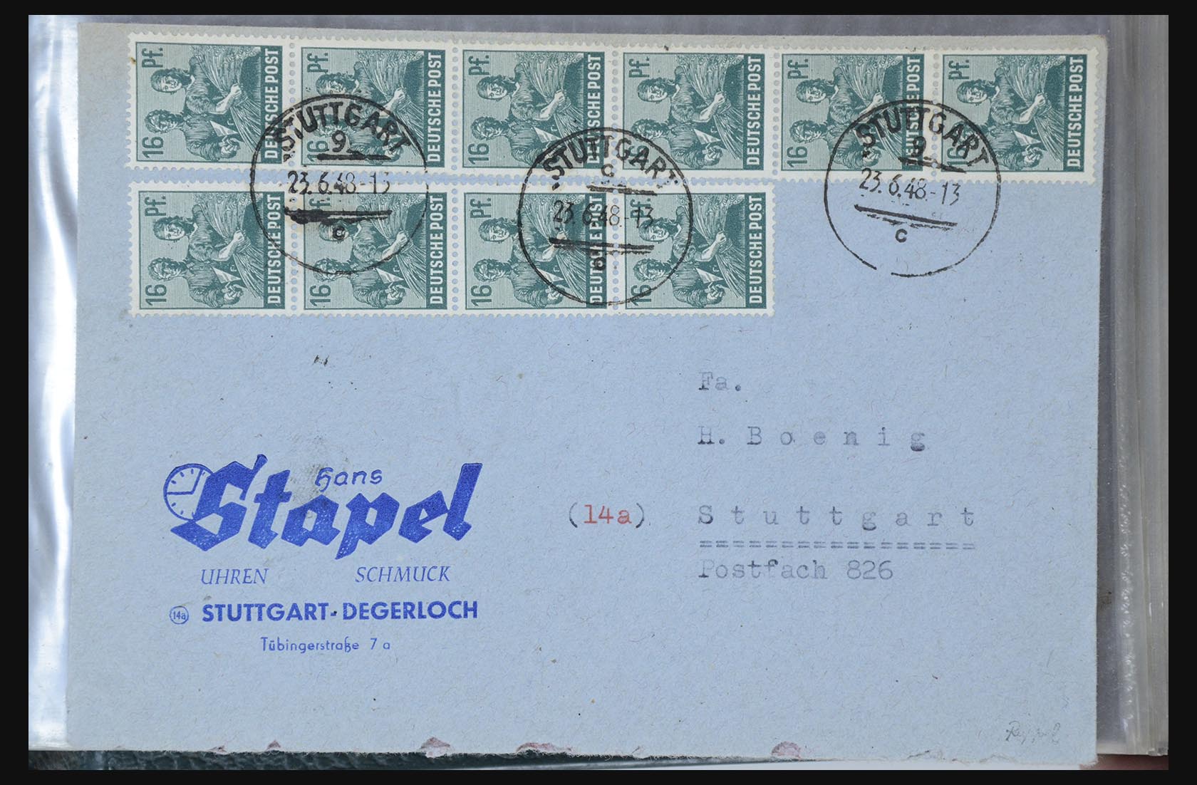 31581 033 - 31581 Duitsland brieven en FDC's 1945-1981.