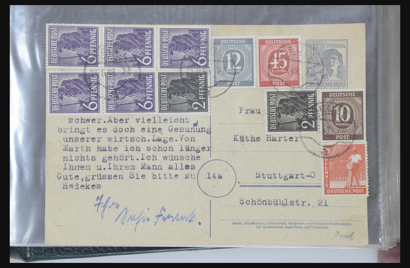 31581 034 - 31581 Duitsland brieven en FDC's 1945-1981.