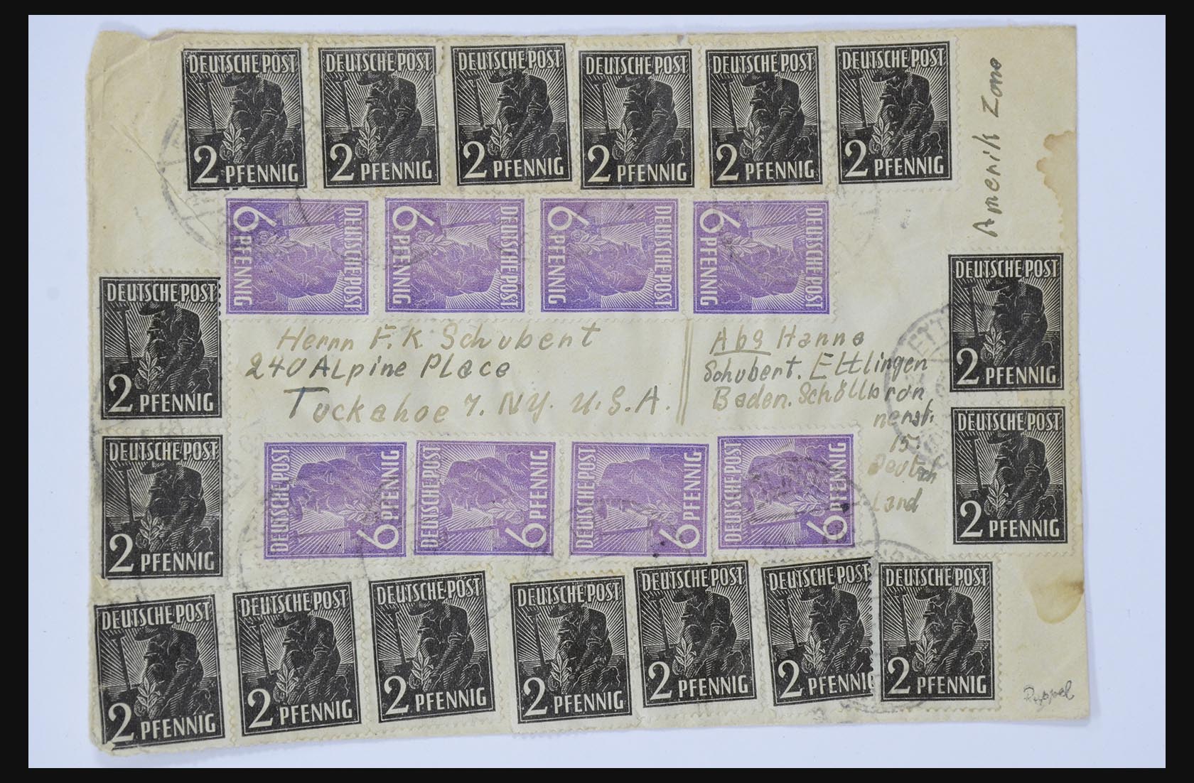 31581 036 - 31581 Duitsland brieven en FDC's 1945-1981.