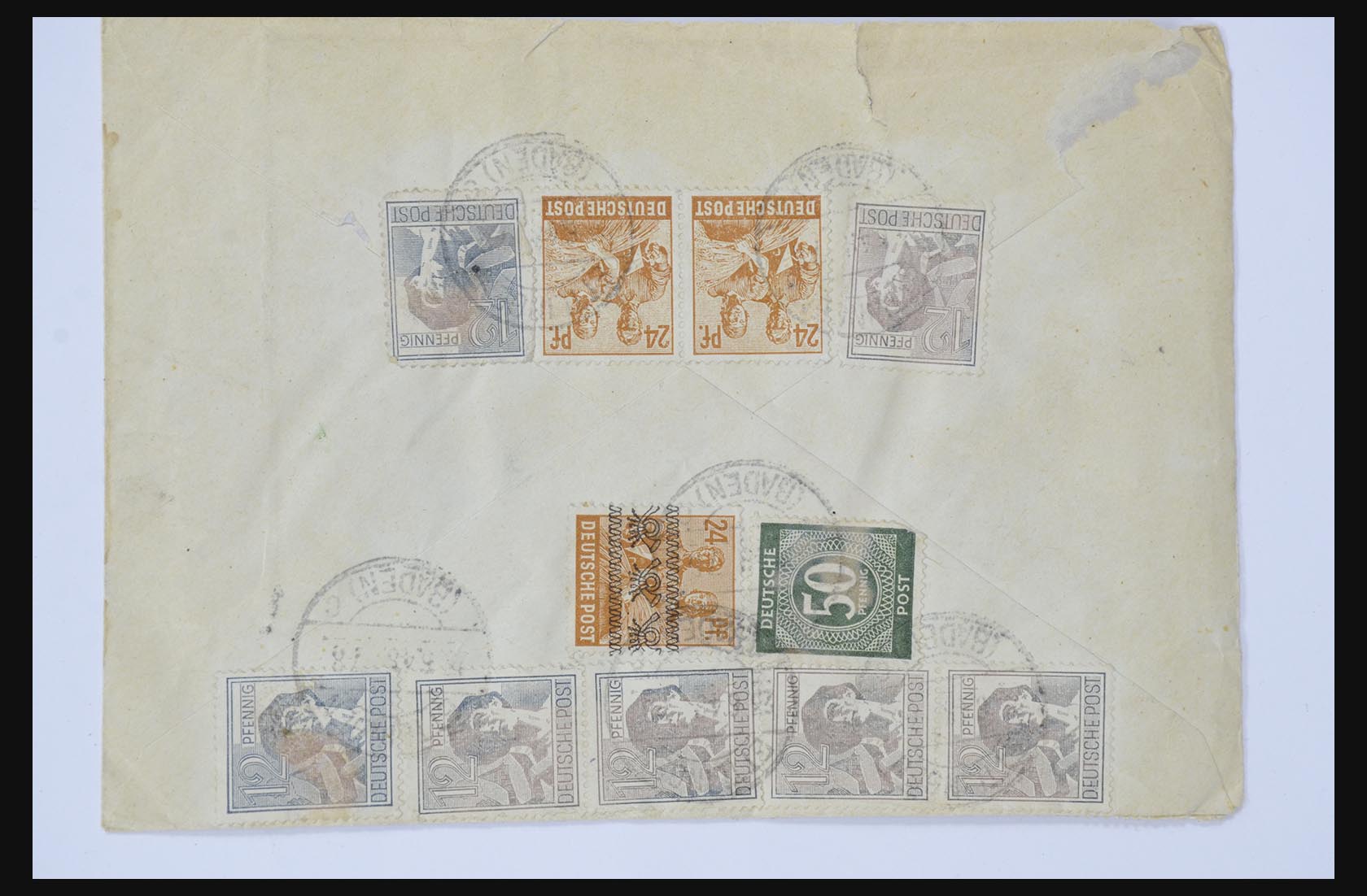 31581 037 - 31581 Germany covers and FDC's 1945-1981.