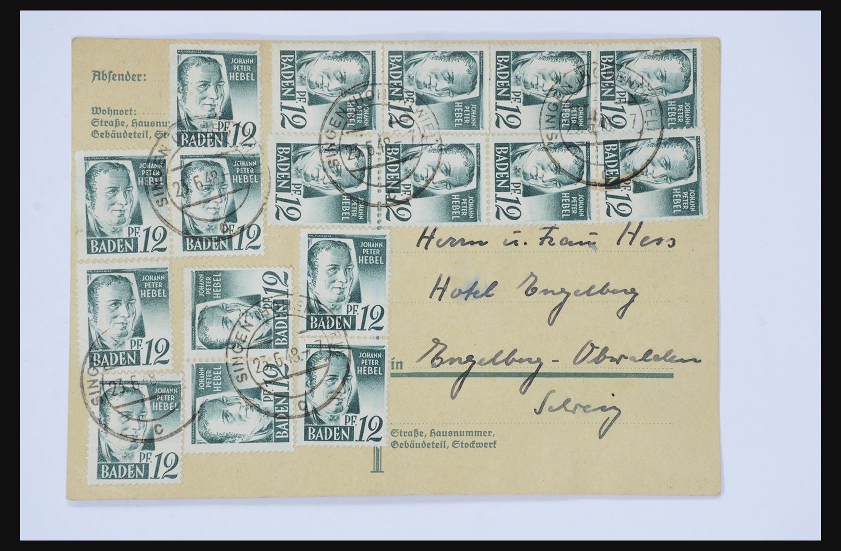 31581 039 - 31581 Germany covers and FDC's 1945-1981.
