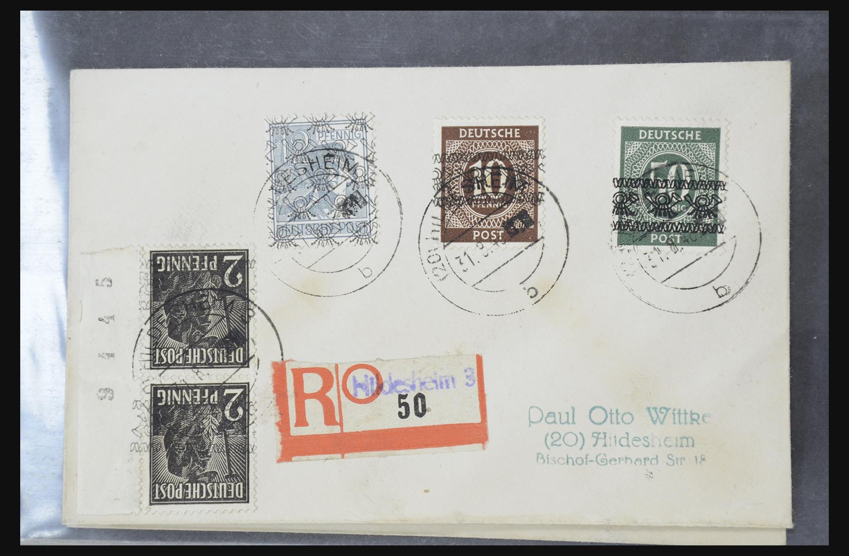 31581 041 - 31581 Germany covers and FDC's 1945-1981.