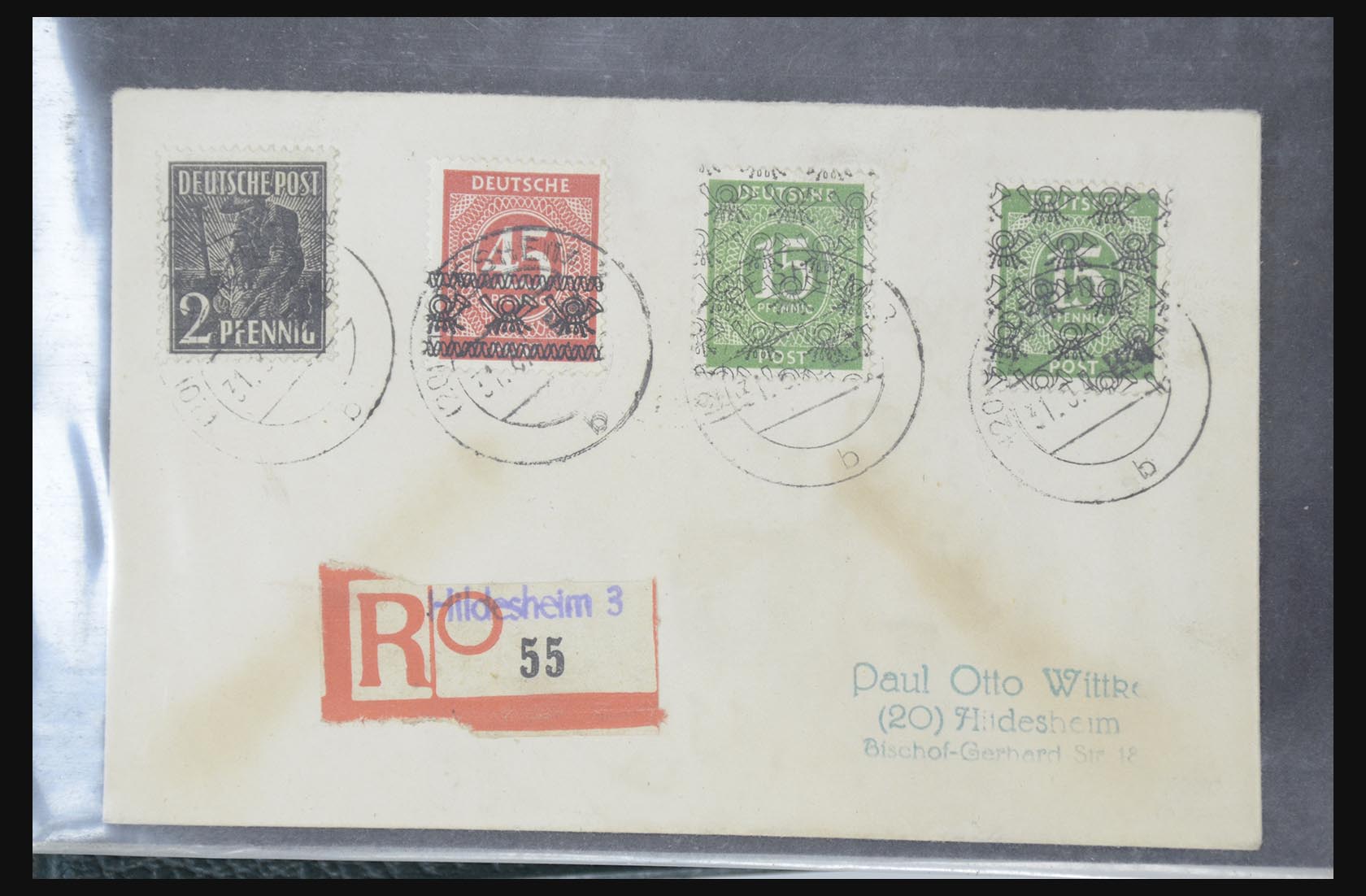 31581 042 - 31581 Duitsland brieven en FDC's 1945-1981.