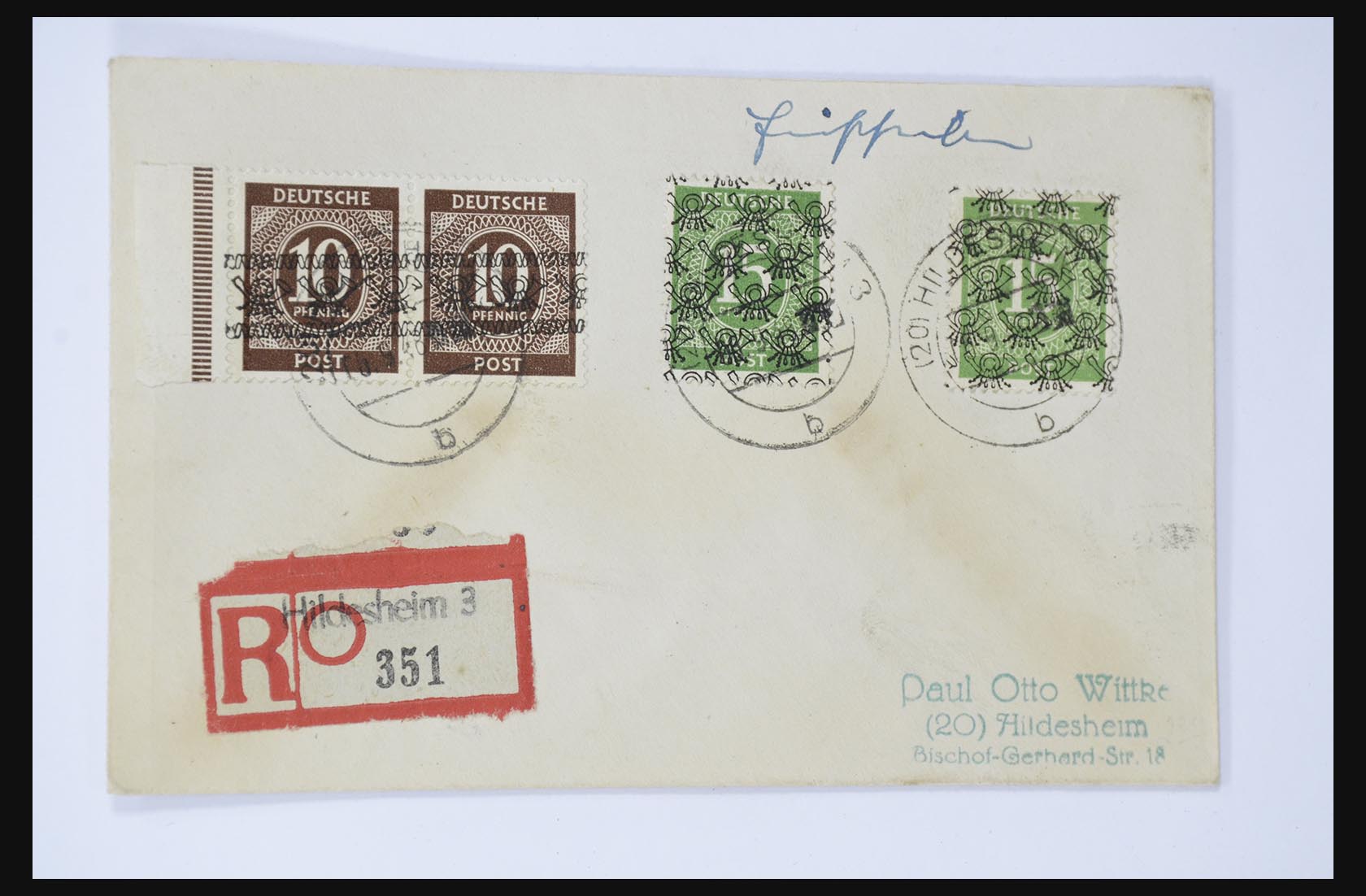 31581 044 - 31581 Duitsland brieven en FDC's 1945-1981.