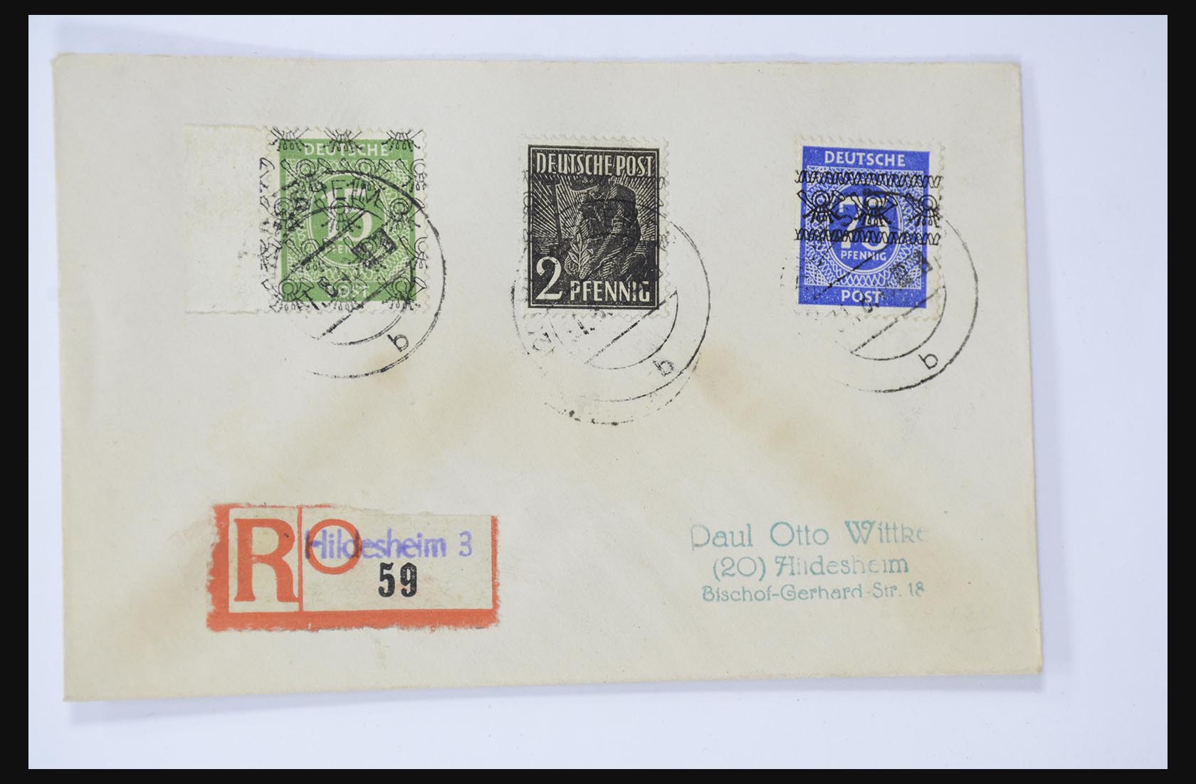 31581 045 - 31581 Duitsland brieven en FDC's 1945-1981.