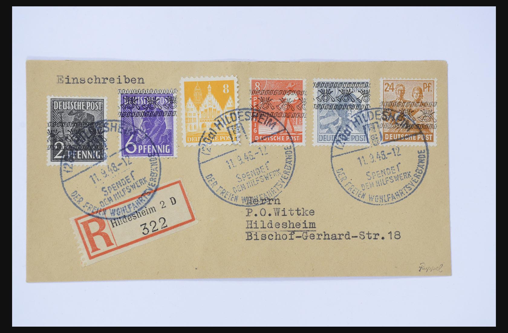 31581 051 - 31581 Duitsland brieven en FDC's 1945-1981.