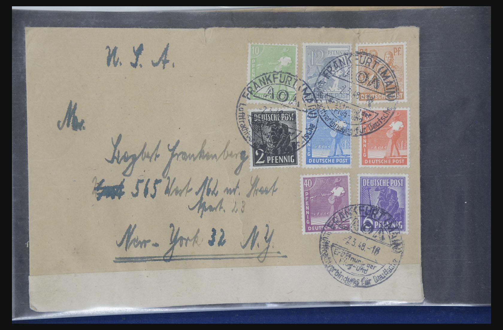 31581 054 - 31581 Germany covers and FDC's 1945-1981.