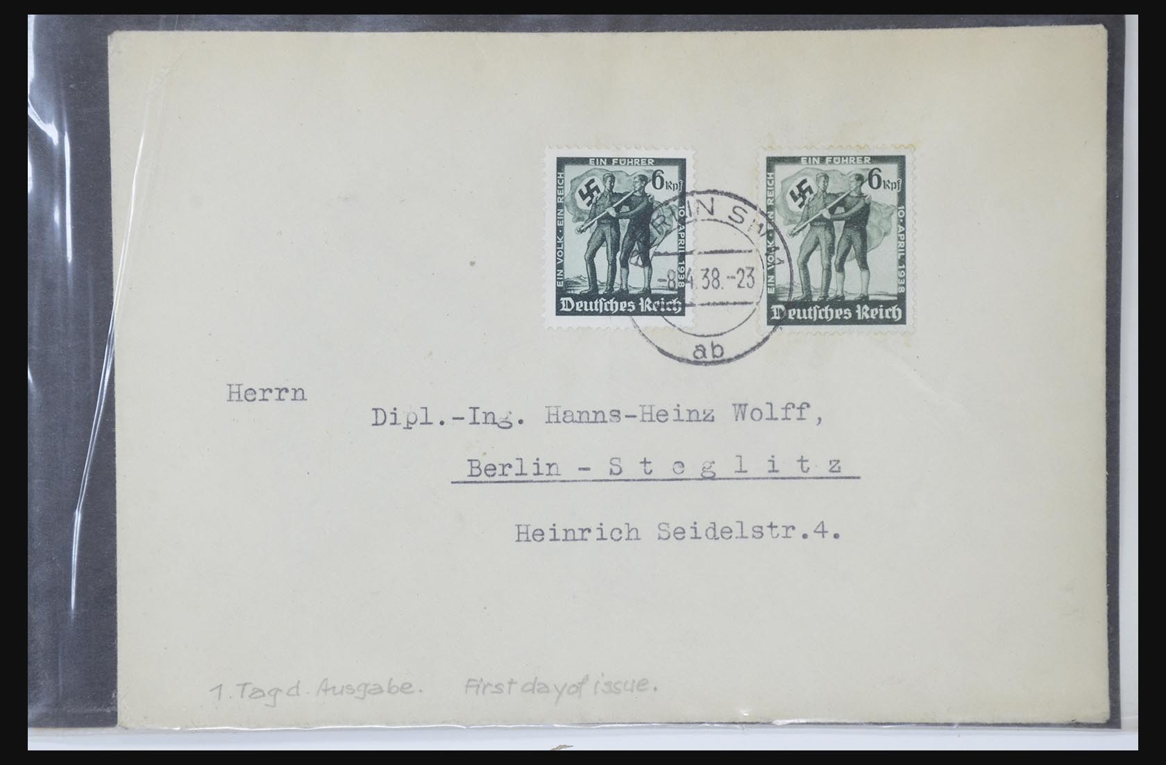 31581 055 - 31581 Germany covers and FDC's 1945-1981.