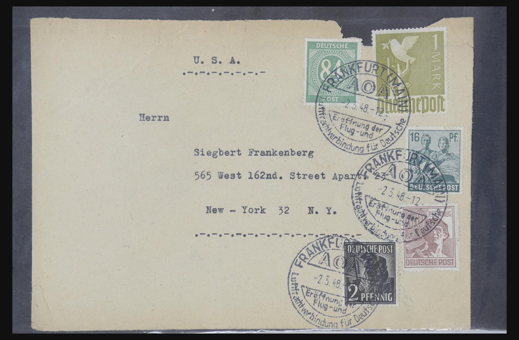 31581 056 - 31581 Germany covers and FDC's 1945-1981.