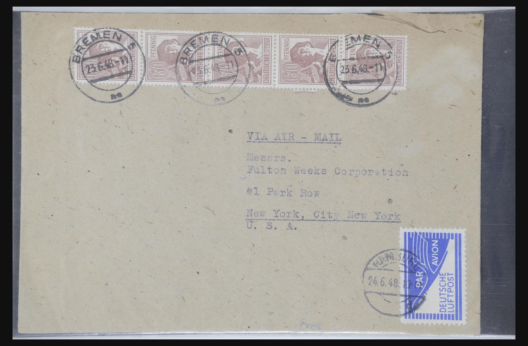 31581 058 - 31581 Duitsland brieven en FDC's 1945-1981.